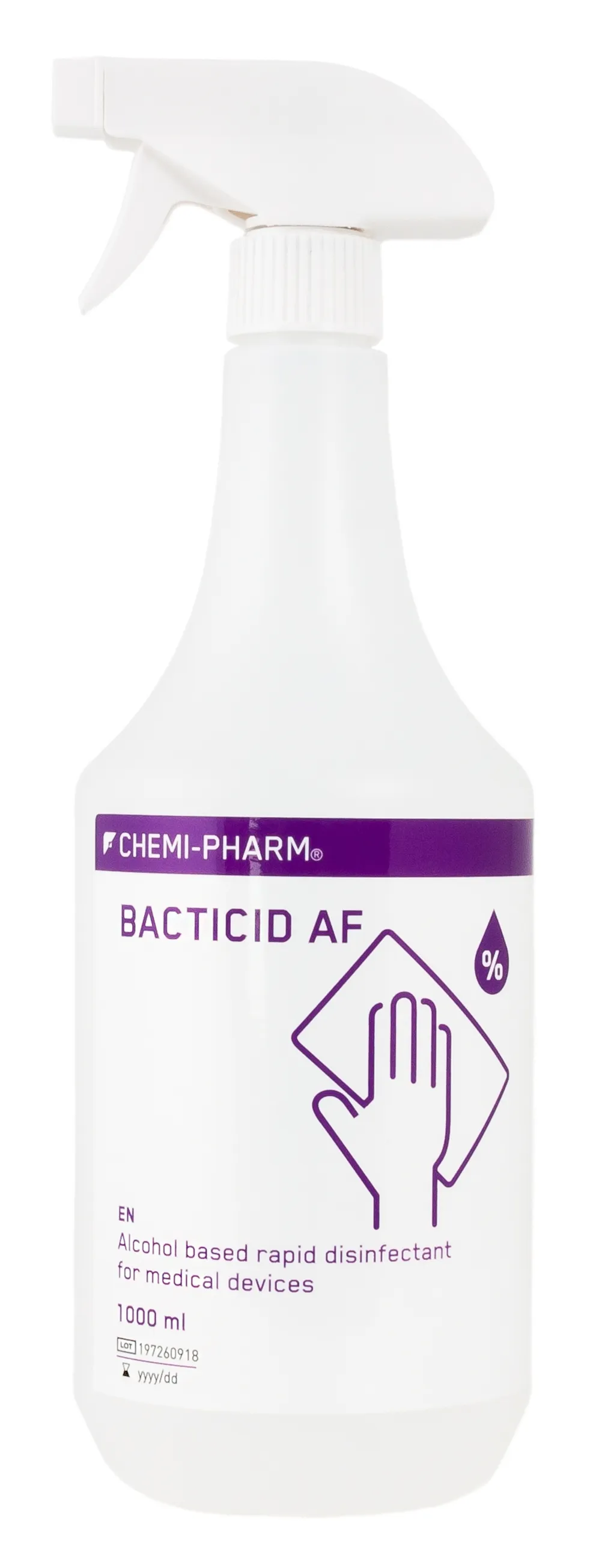 CHEMIPHARM BACTICID AF 1L DESOVAHEND PIHUSTIGA - Tootepilt 