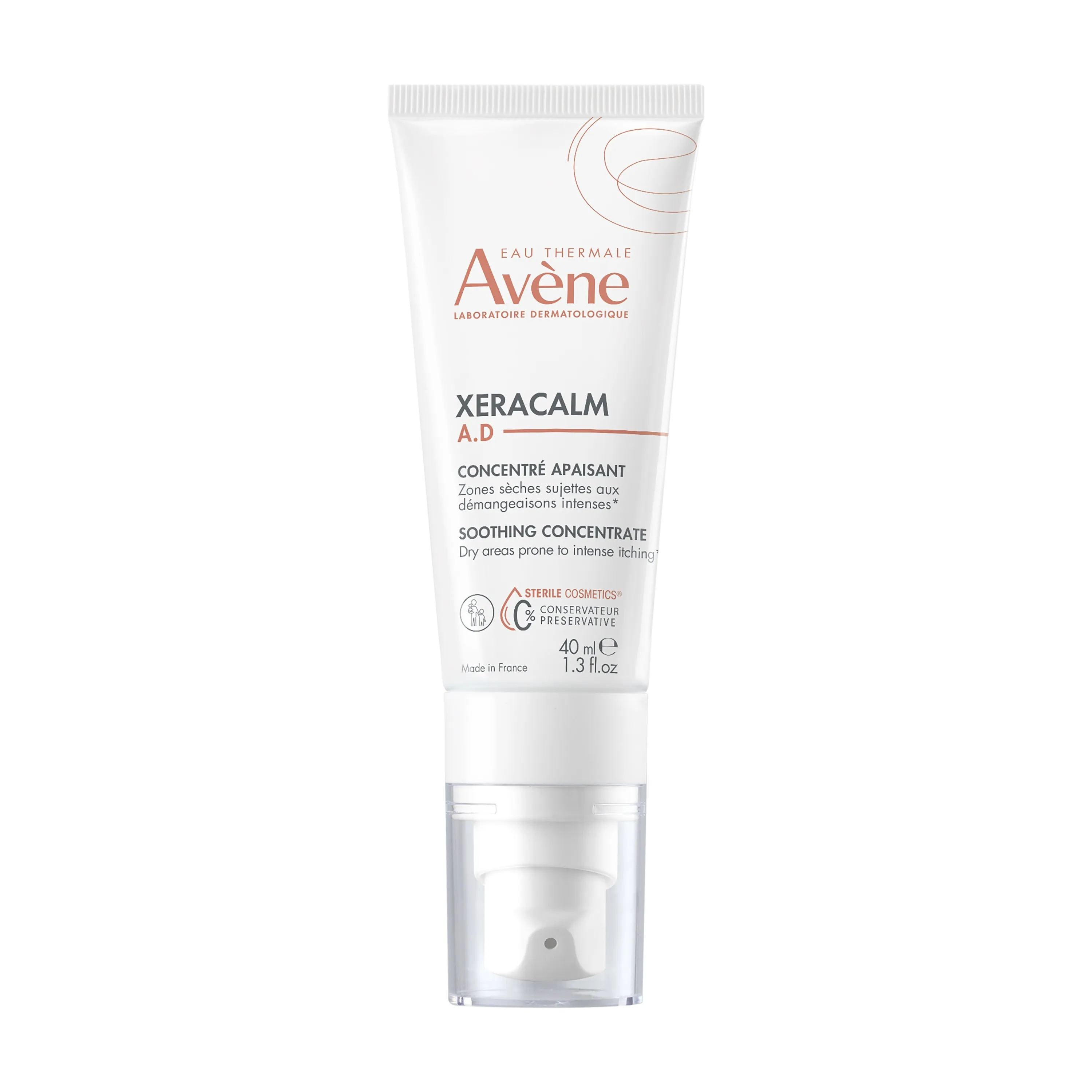 AVENE XERACALM A.D SÜGELUSVASTANE KONTSENTRAAT RAHUSTAV 40ML - Tootepilt 