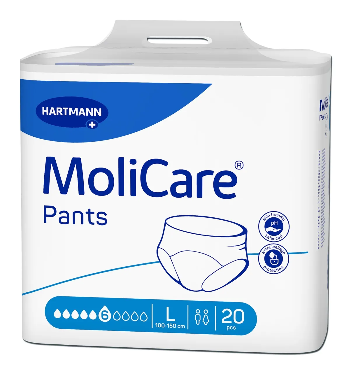 MOLICARE PANTS 6 TILKA L N20 - Tootepilt 