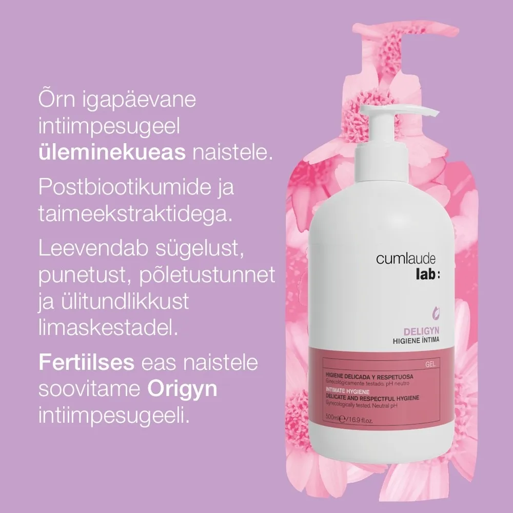 CUMLAUDE DELIGYN INTIIMPESUGEEL MENOPAUSI PERIOODIKS 200ML - Tootepilt 2