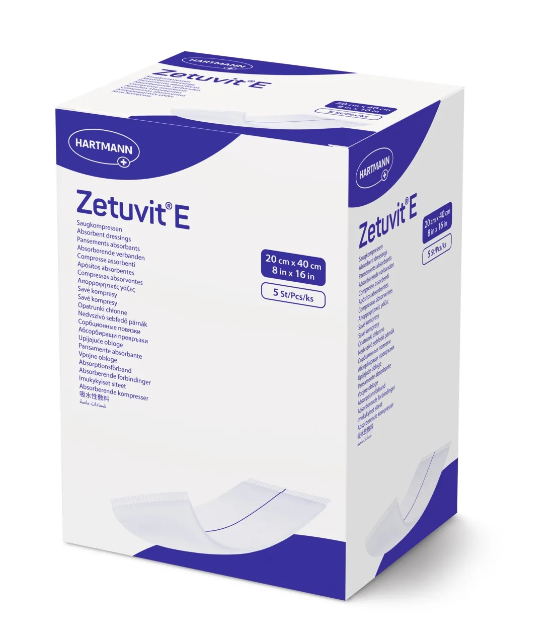 ZETUVIT E STERIILNE 20X40CM N5 - Tootepilt 