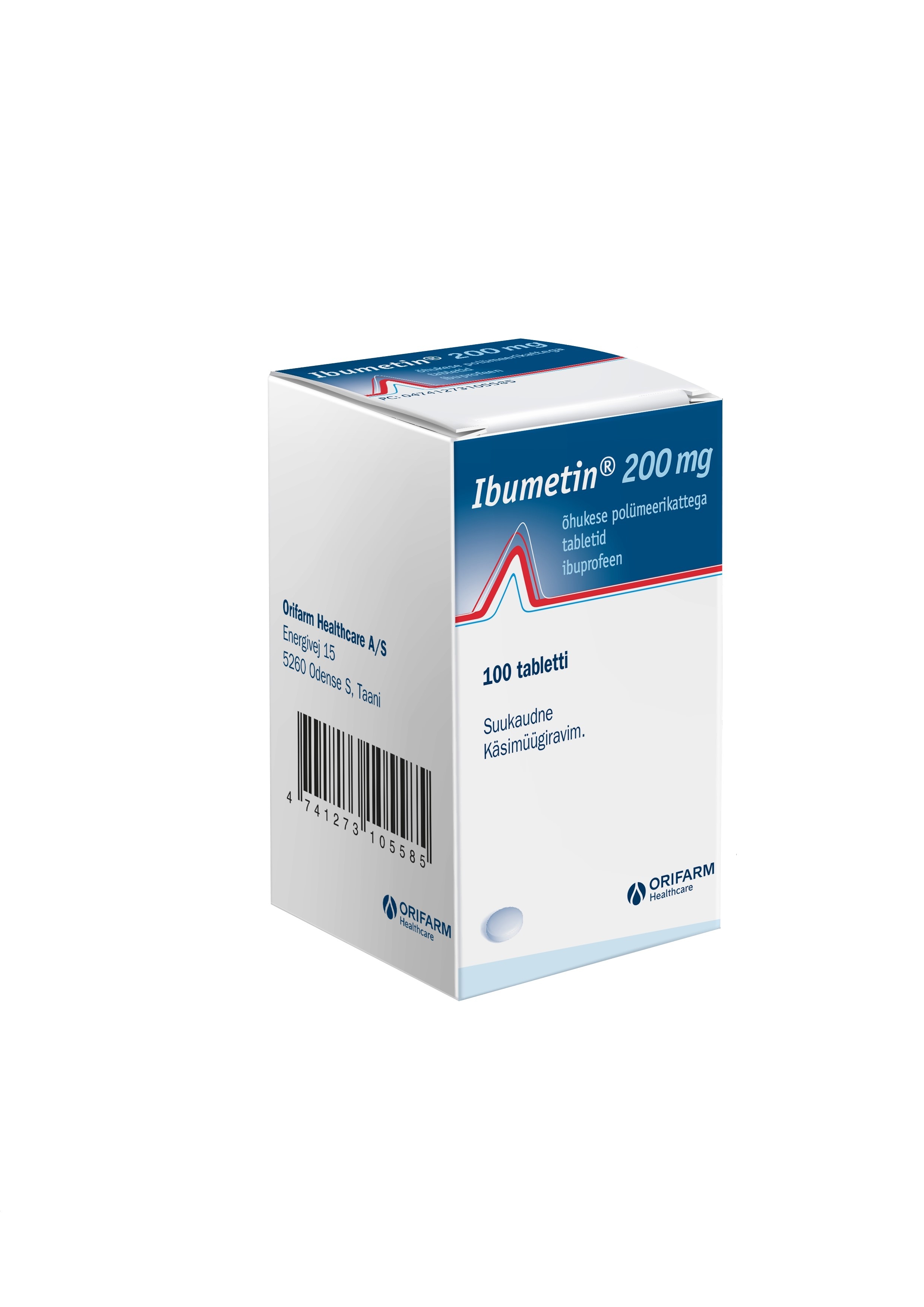 IBUMETIN TBL 200MG N100 - Tootepilt 