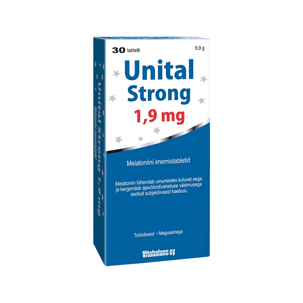 UNITAL STRONG 1,9MG IMEMISTBL N30 - Tootepilt 