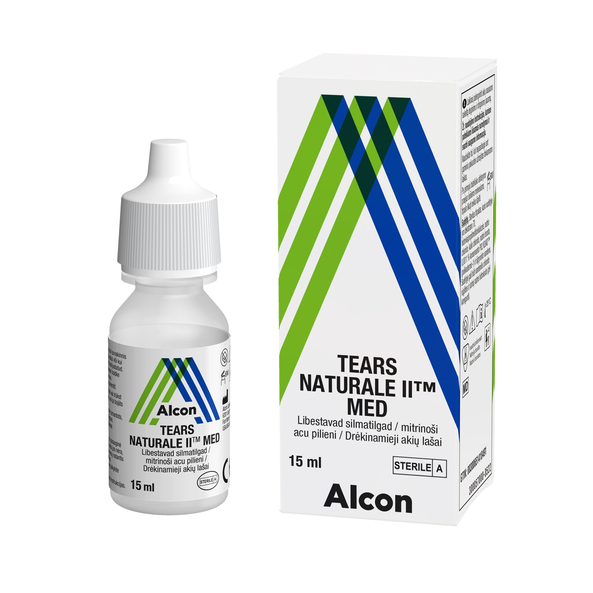 TEARS NATURALE II MED LIBESTAVAD SILMATILGAD 15ML - Tootepilt 