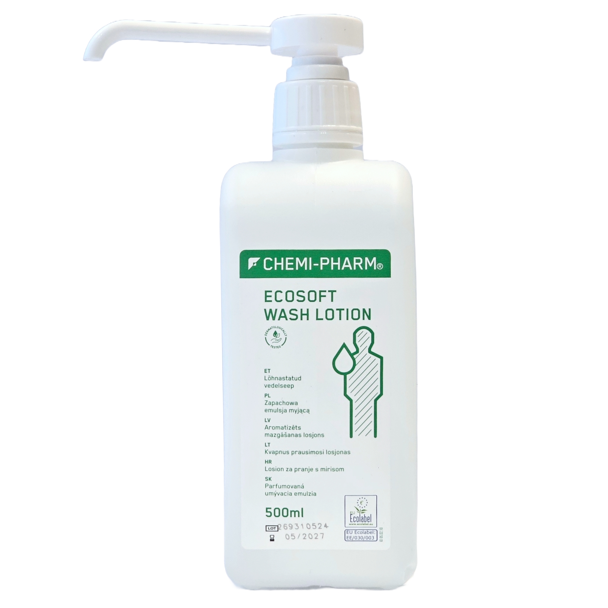 CHEMIPHARM ECOSOFT WASH LOTION 500ML - Tootepilt 