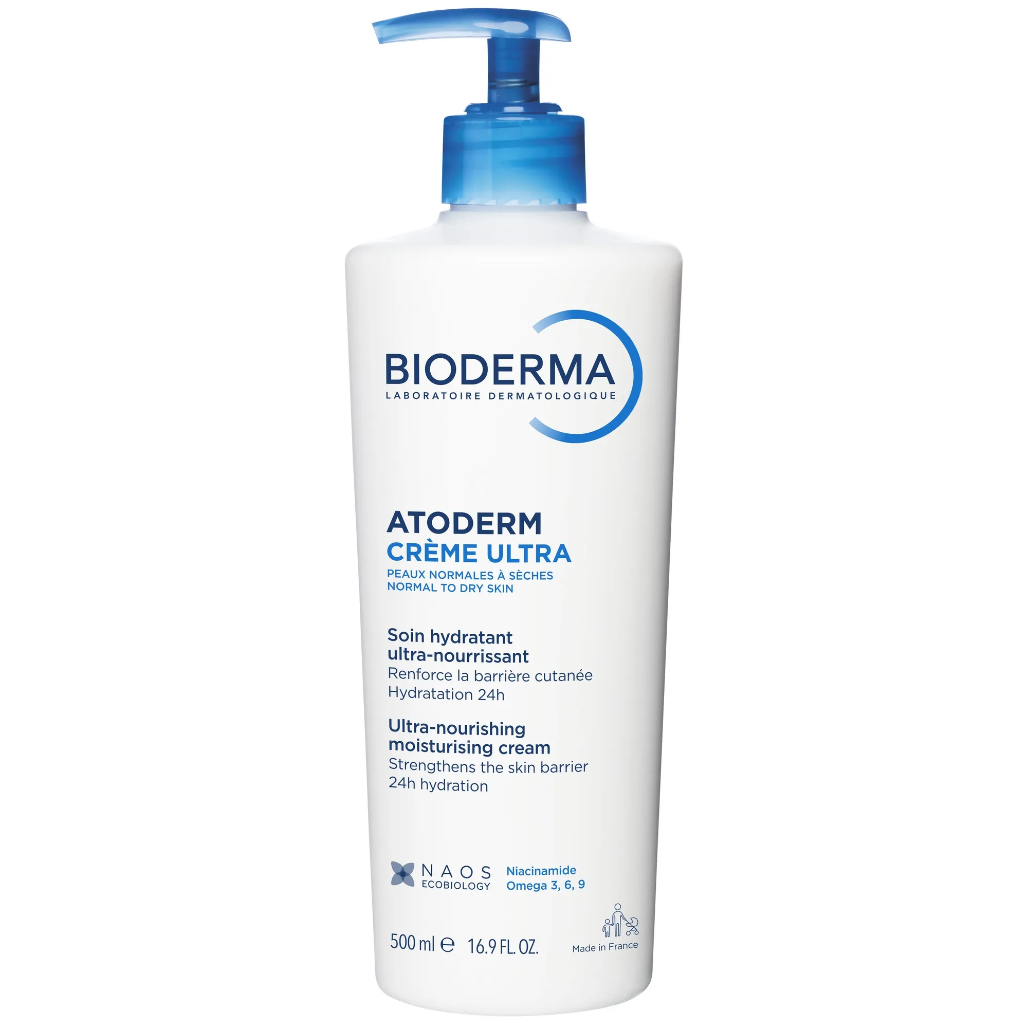 BIODERMA ATODERM ULTRA NIISUTAV KREEM KUIVALE NAHALE 500ML - Tootepilt 