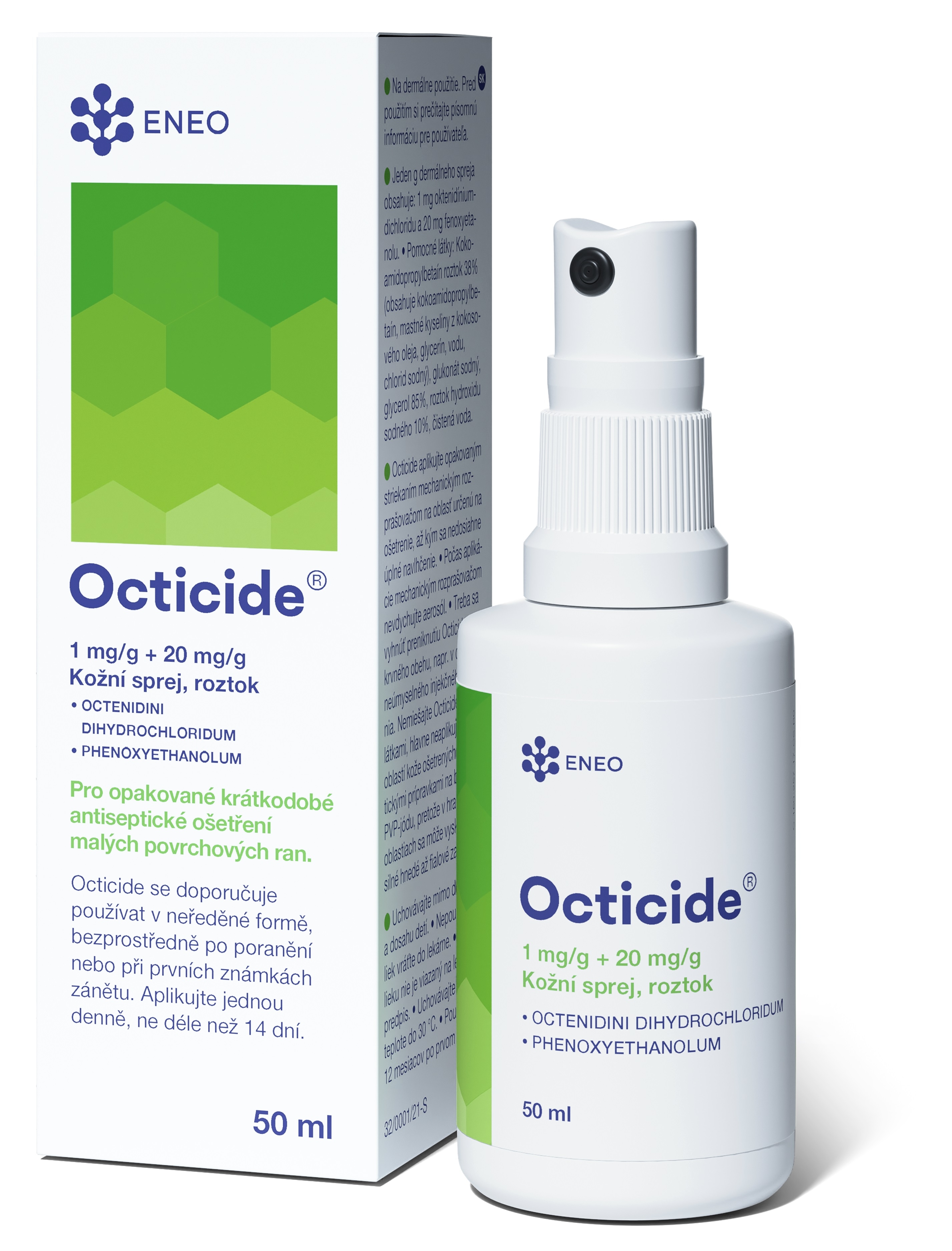 OCTICIDE NAHASPREI,LAHUS 1MG + 20MG 1ML 50ML N1 - Tootepilt 