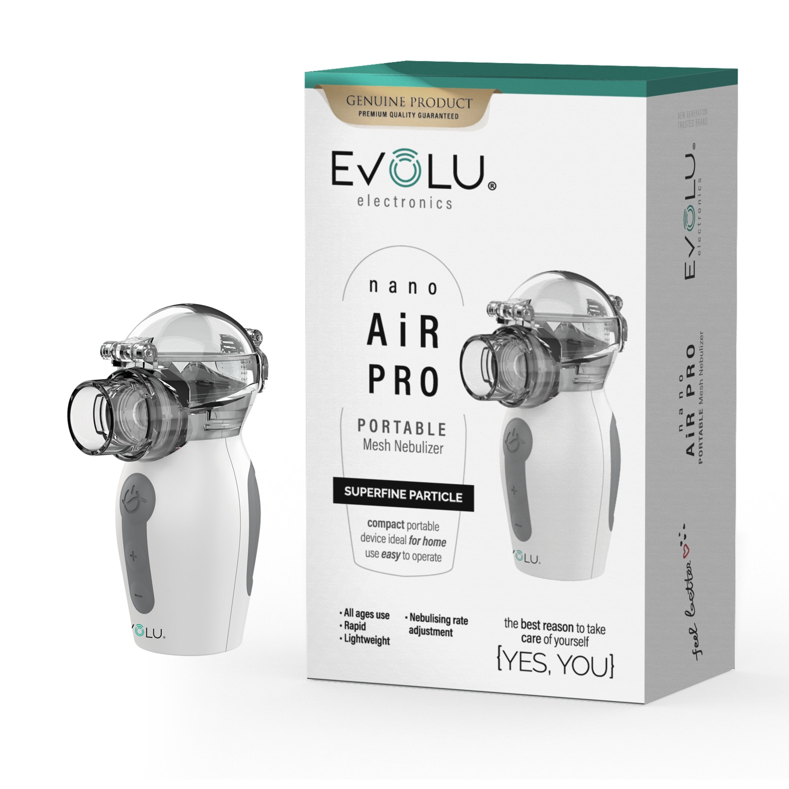INHALAATOR EVOLU NANO AIR PRO AEROCENTRE - Tootepilt 