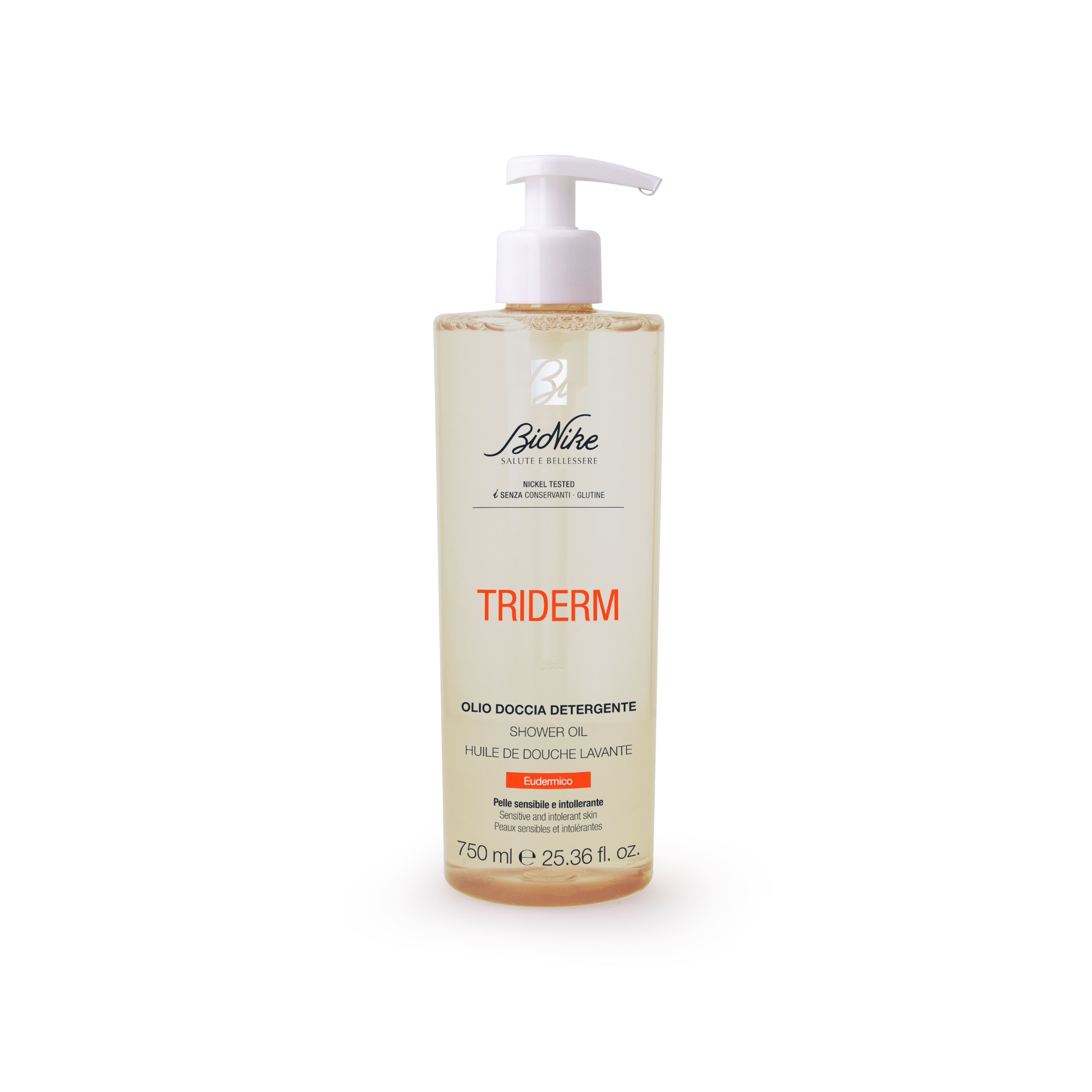 BIONIKE TRIDERM DUSHIÕLI KÕIKIDELE NAHATÜÜPIDELE 750ML - Tootepilt 