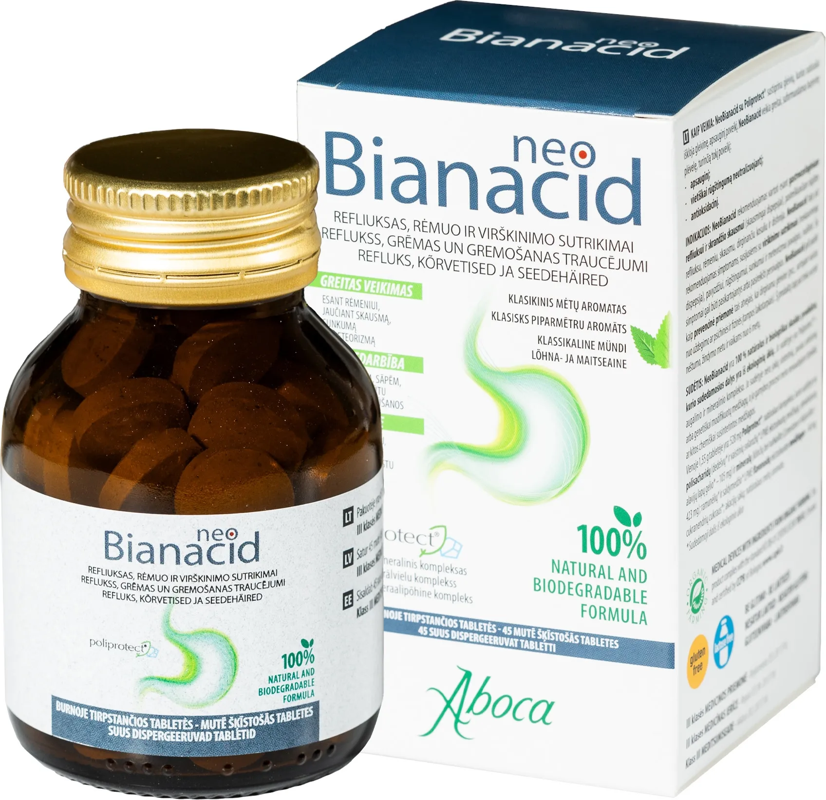 NEOBIANACID SUUS DISPERGEERUVAD TBL N45 - Tootepilt 