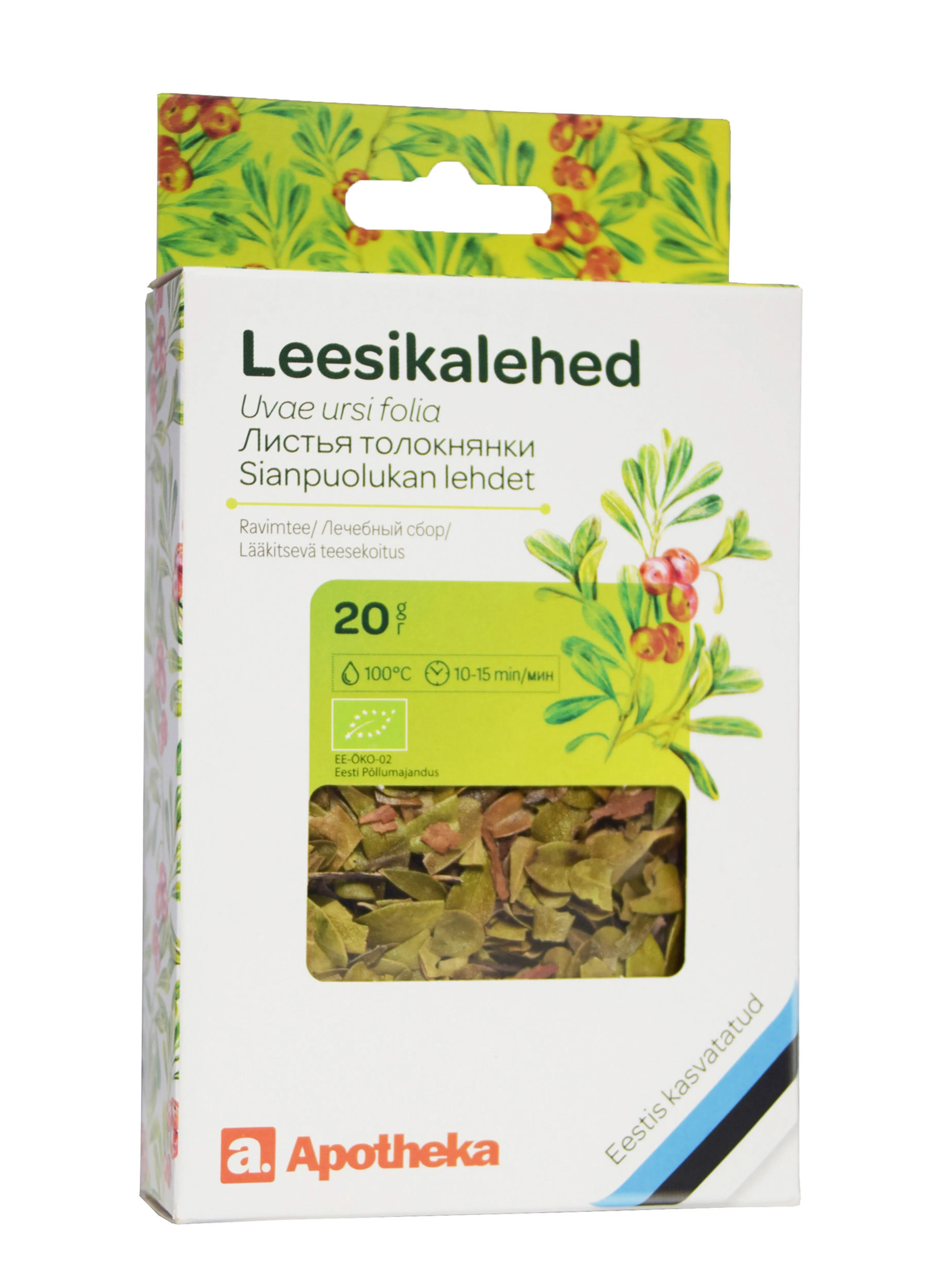 A. TEE LEESIKALEHED 20G (KARP) - Tootepilt 