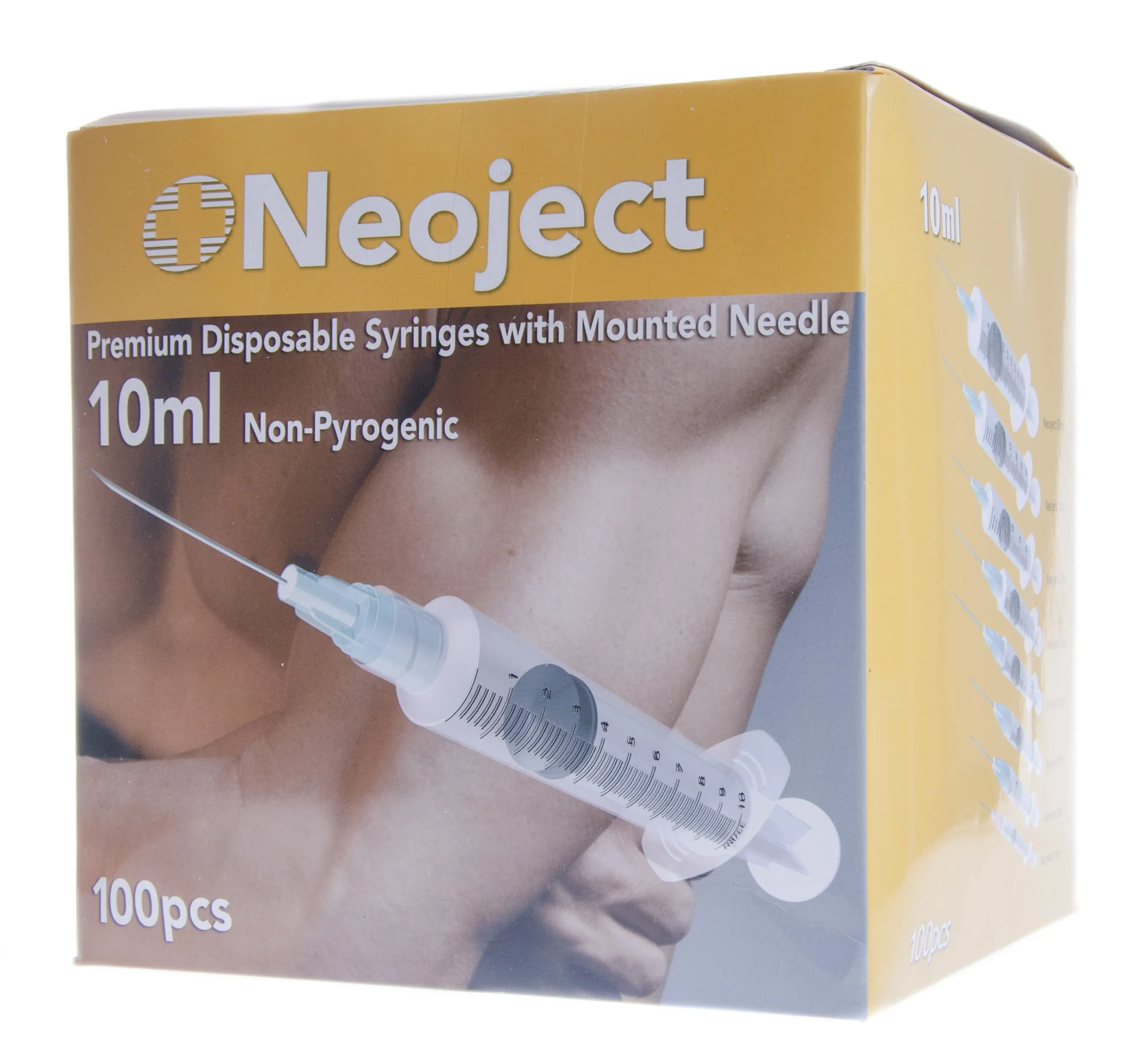 SÜSTAL NÕELAGA NEOJECT 10ML 3 OSALINE (22G) N100 /SLIP TIP/ - Tootepilt 