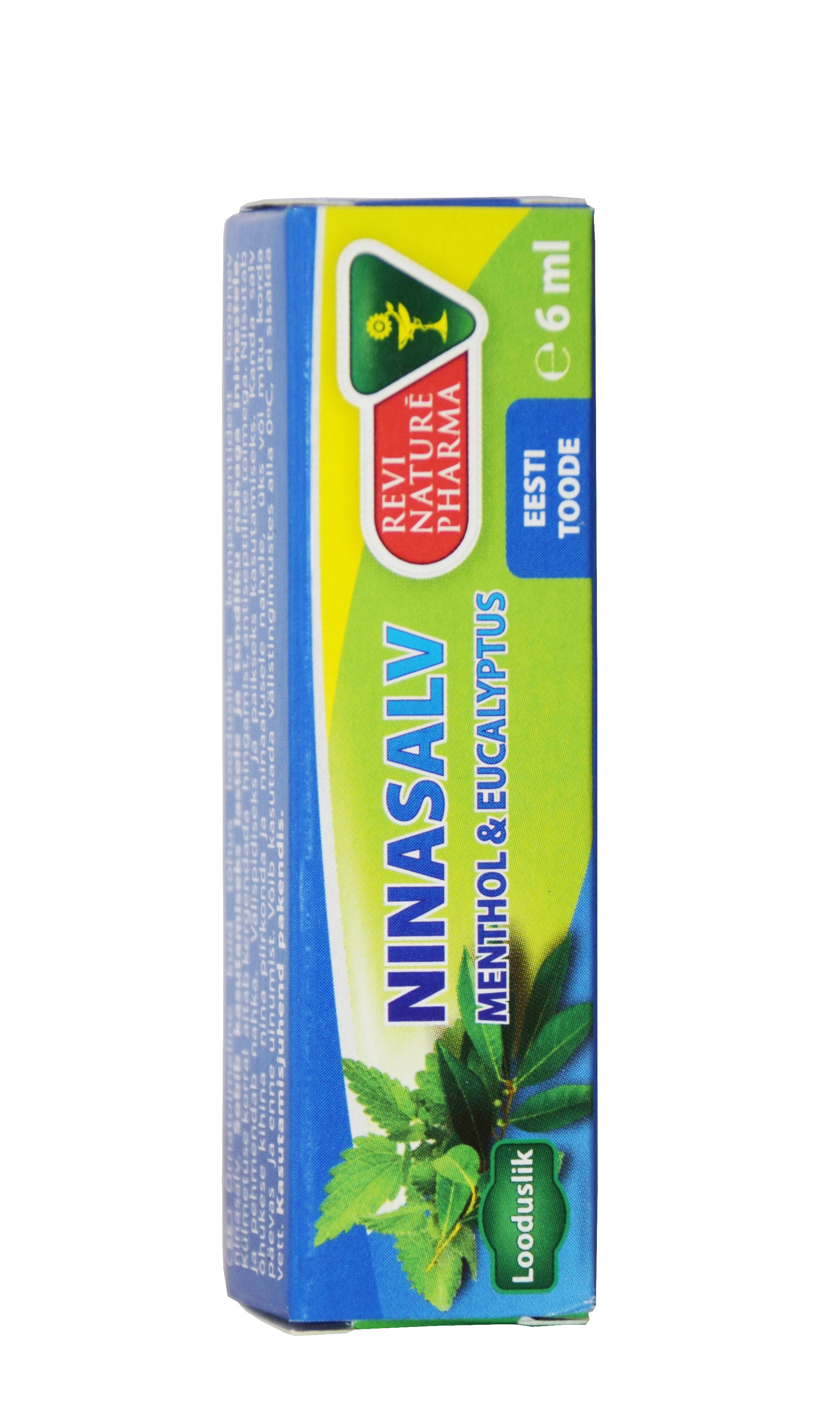 NINASALV MENTHOL EUCALYPTUS 6ML - Tootepilt 