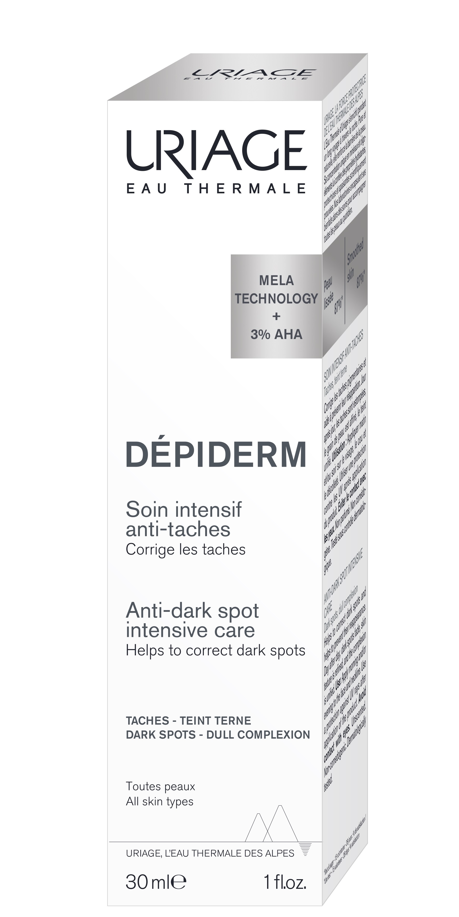 URIAGE DEPIDERM KREEM 30ML - Tootepilt 