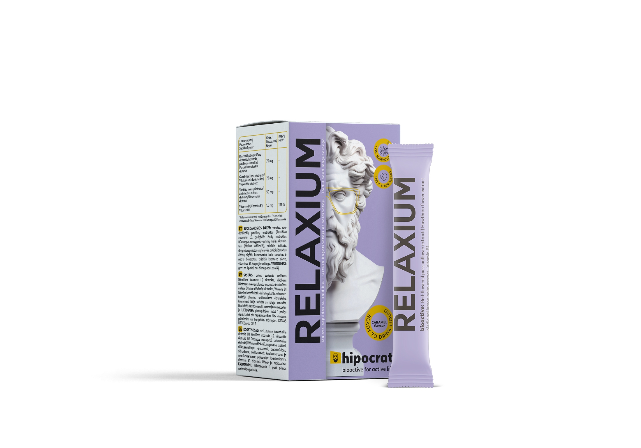 HIPOCRAT RELAXIUM N10 UUS - Tootepilt 