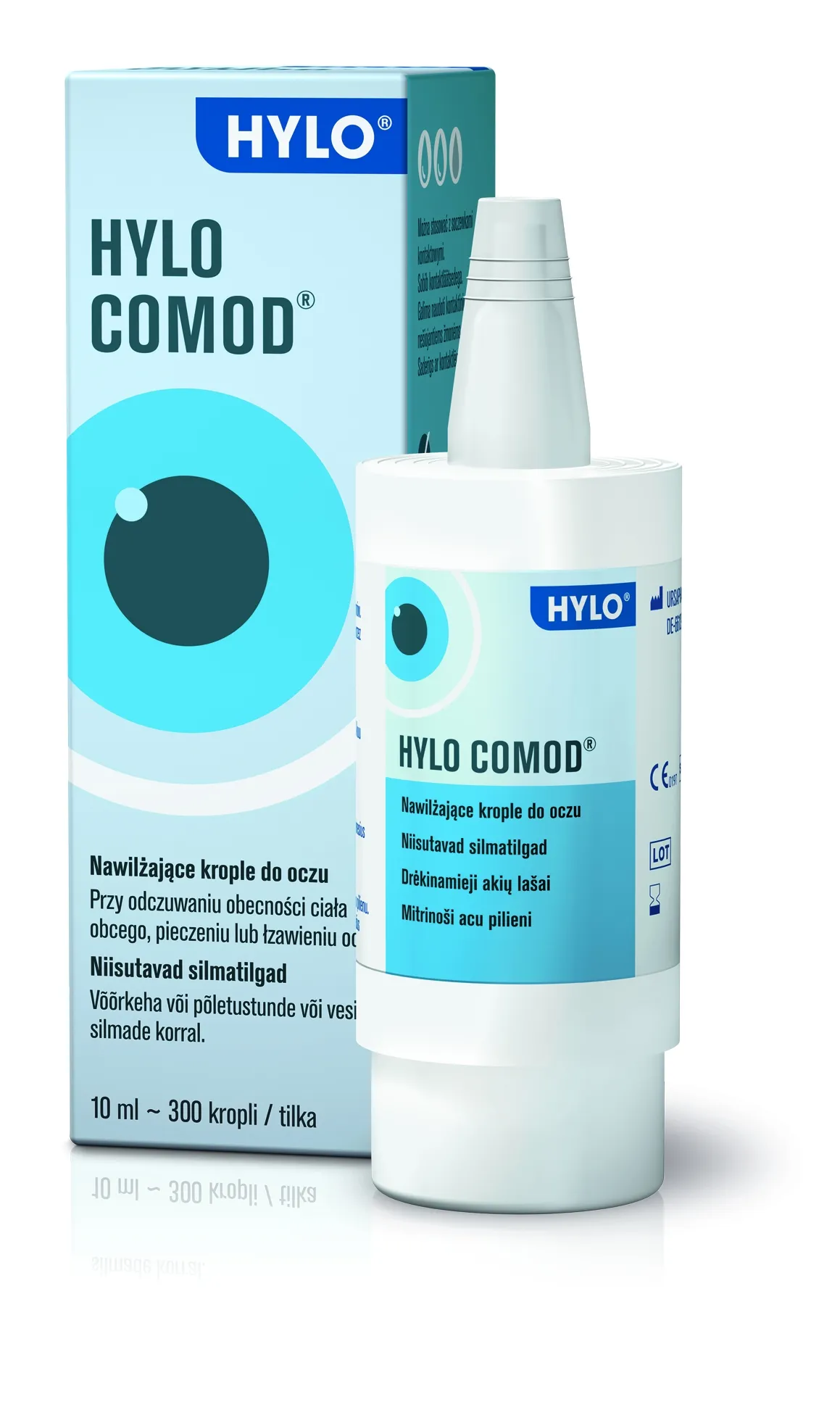 HYLO COMOD SILMATILGAD NIISUTAVAD 10ML - Tootepilt 