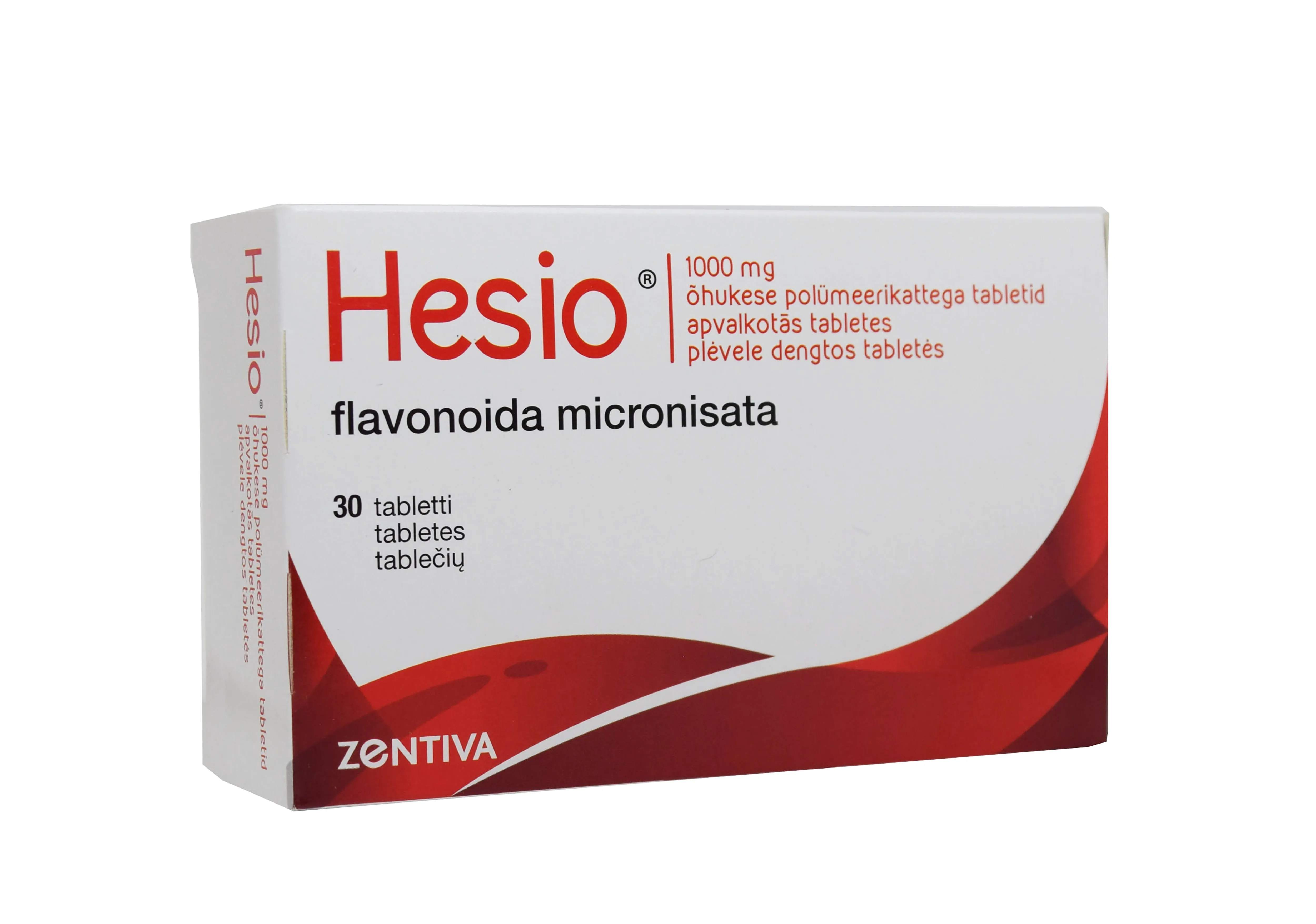 HESIO KATTEGA TBL 900MG+100MG N30 - Tootepilt 