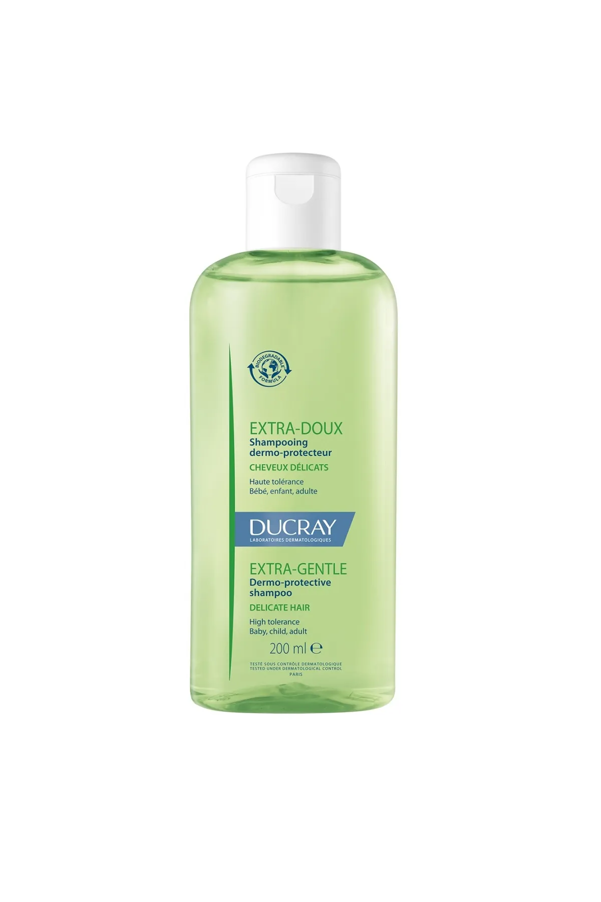 DUCRAY EXTRA-GENTLE SHAMPOON ERITI ÕRN 200ML - Tootepilt 