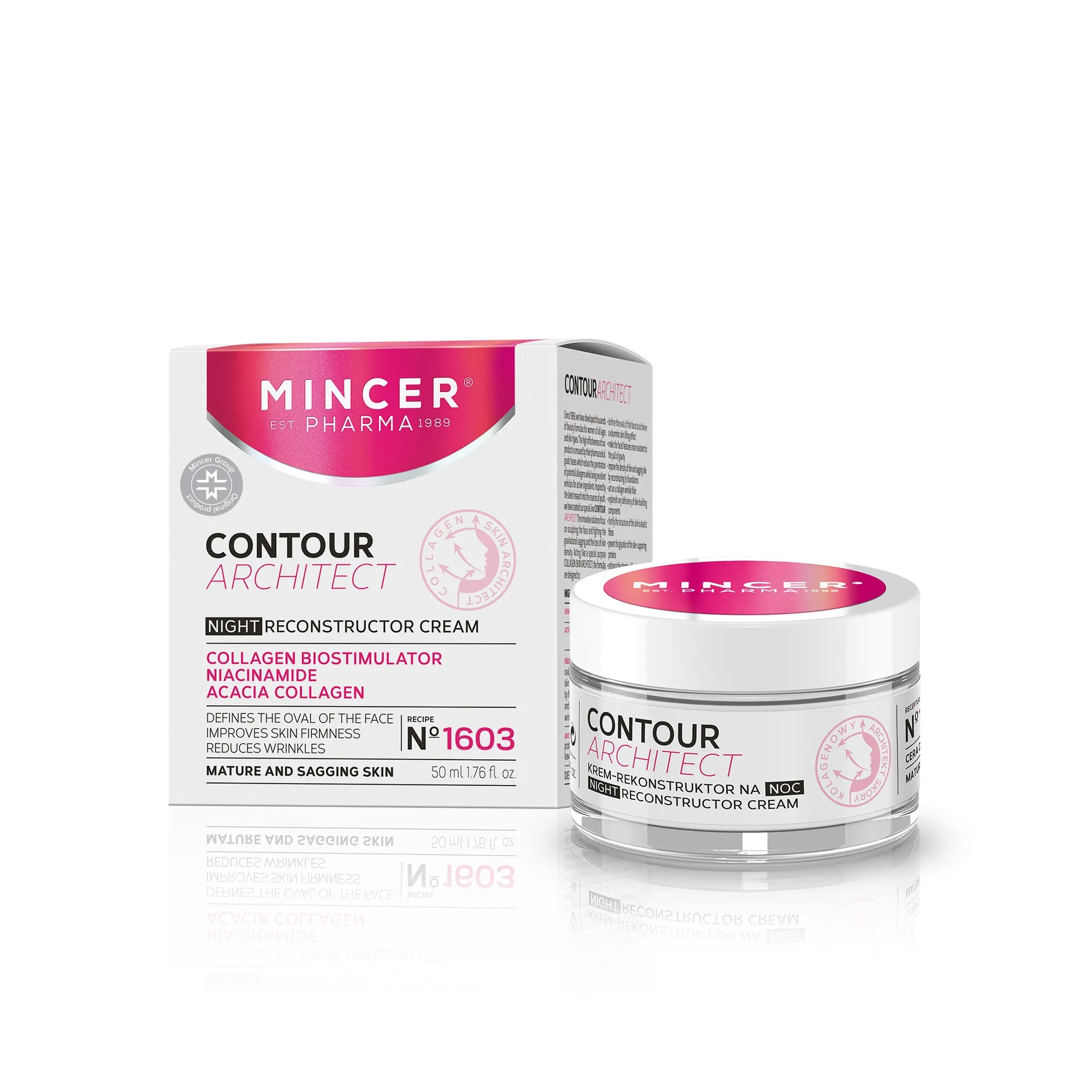 MINCER PHARMA CONTOUR ARCHITECT ÖÖKREEM 50ML - Tootepilt 