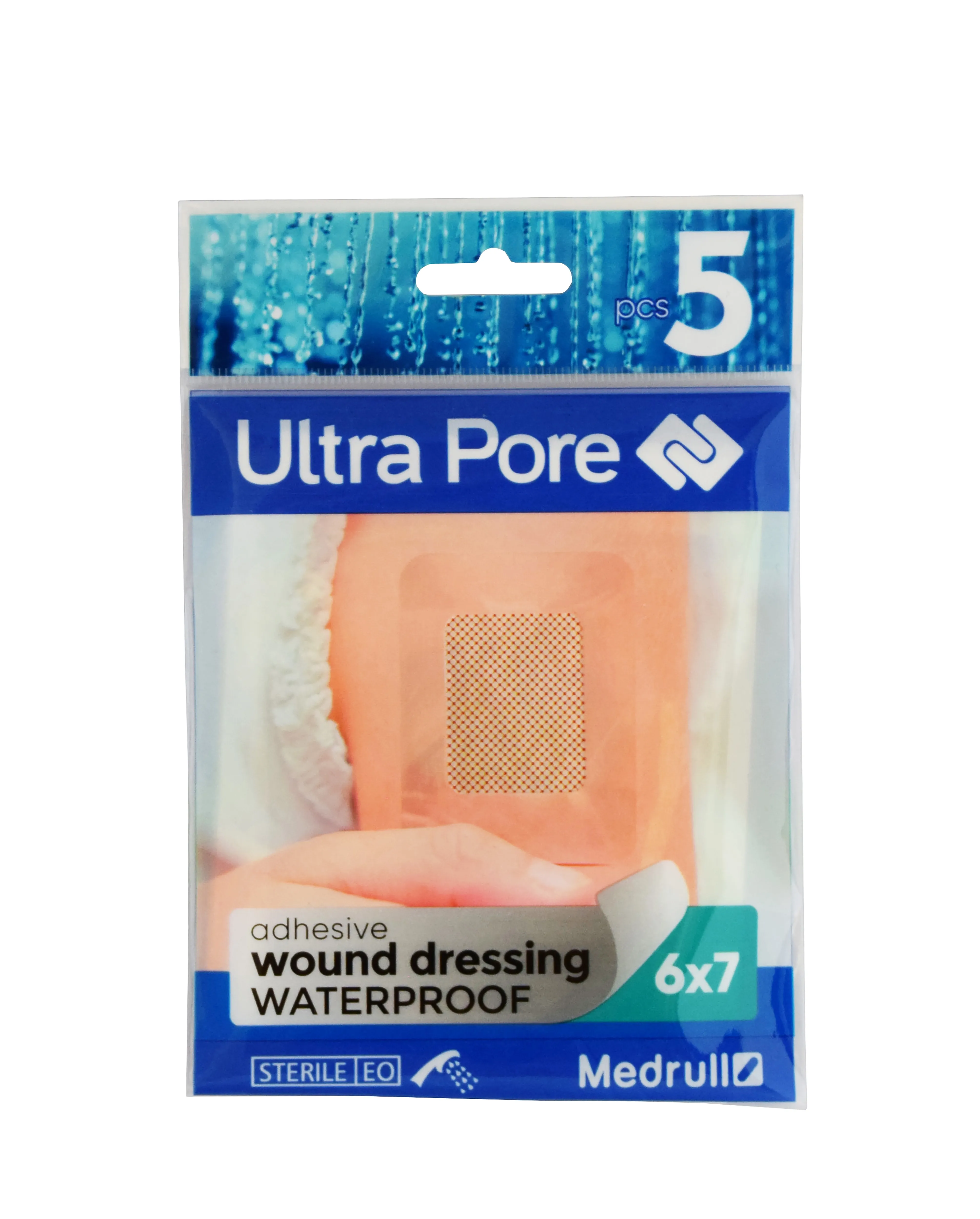 ISEKLEEPUV VEEKINDEL PLAASTER ULTRA PORE 6X7CM N5 (MEDRULL) - Tootepilt 