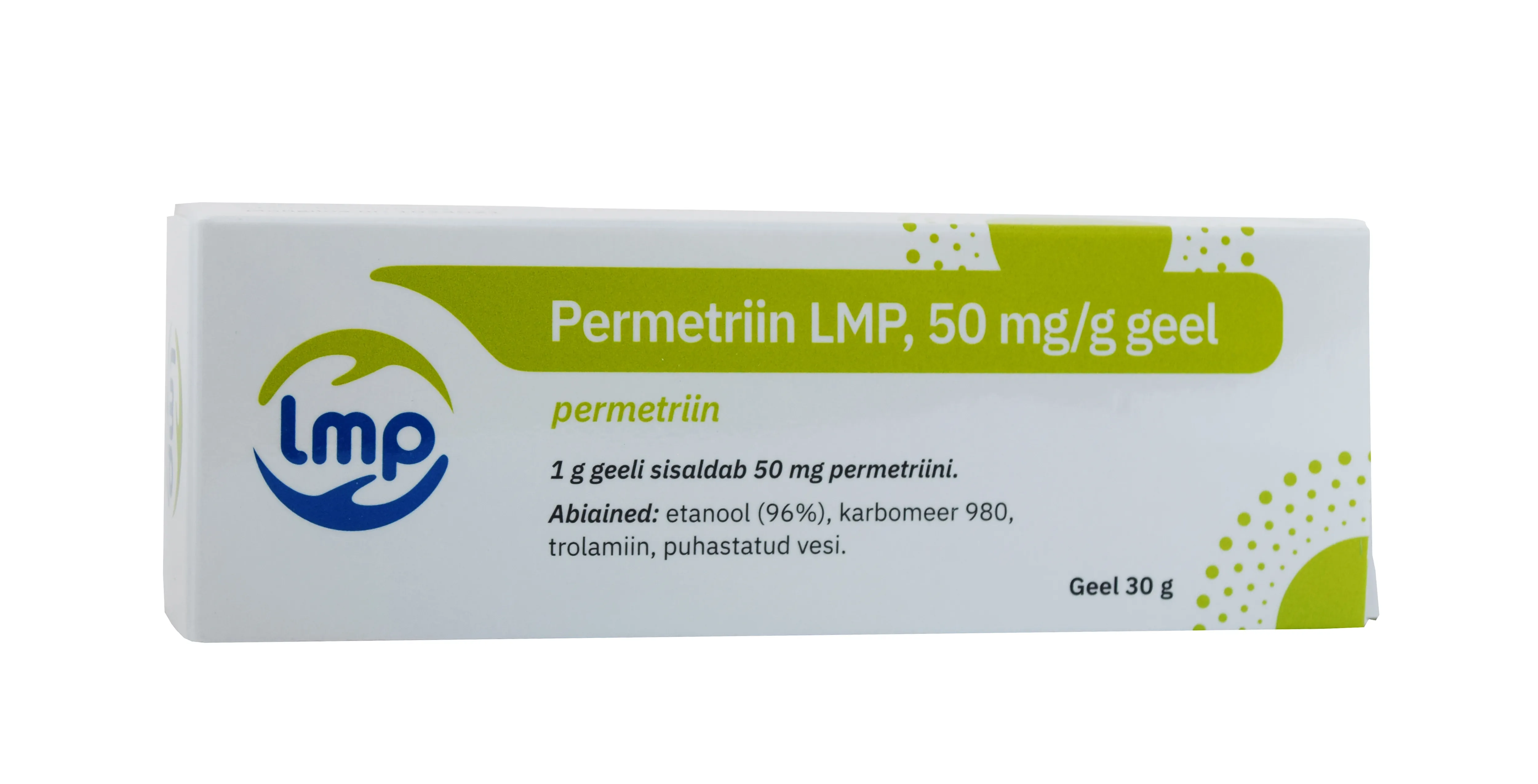 PERMETRIIN LMP GEEL 50MG/G 30G N1 - Tootepilt 