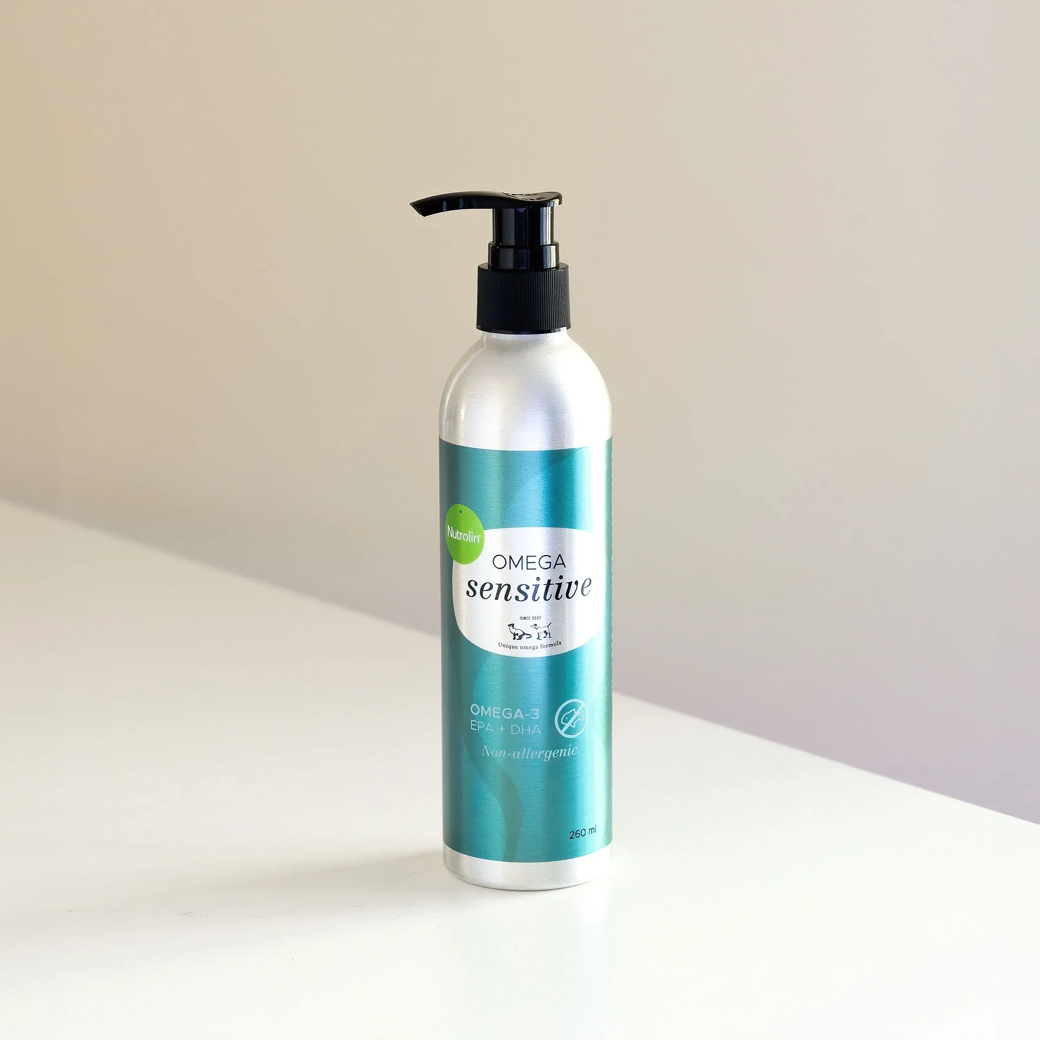 Nutrolin Omega & Sensitive koera õli 265 ml - Tootepilt 