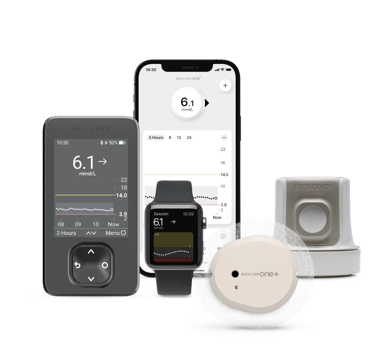 DEXCOM ONE+ KOMPLEKT (SENSOR+SAATJA) - Tootepilt 4