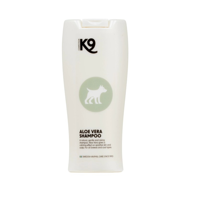 K9 ALOE VERA ŠAMPOON KÕIKIDELE KARVATÜÜPIDELE 300ML - Tootepilt 
