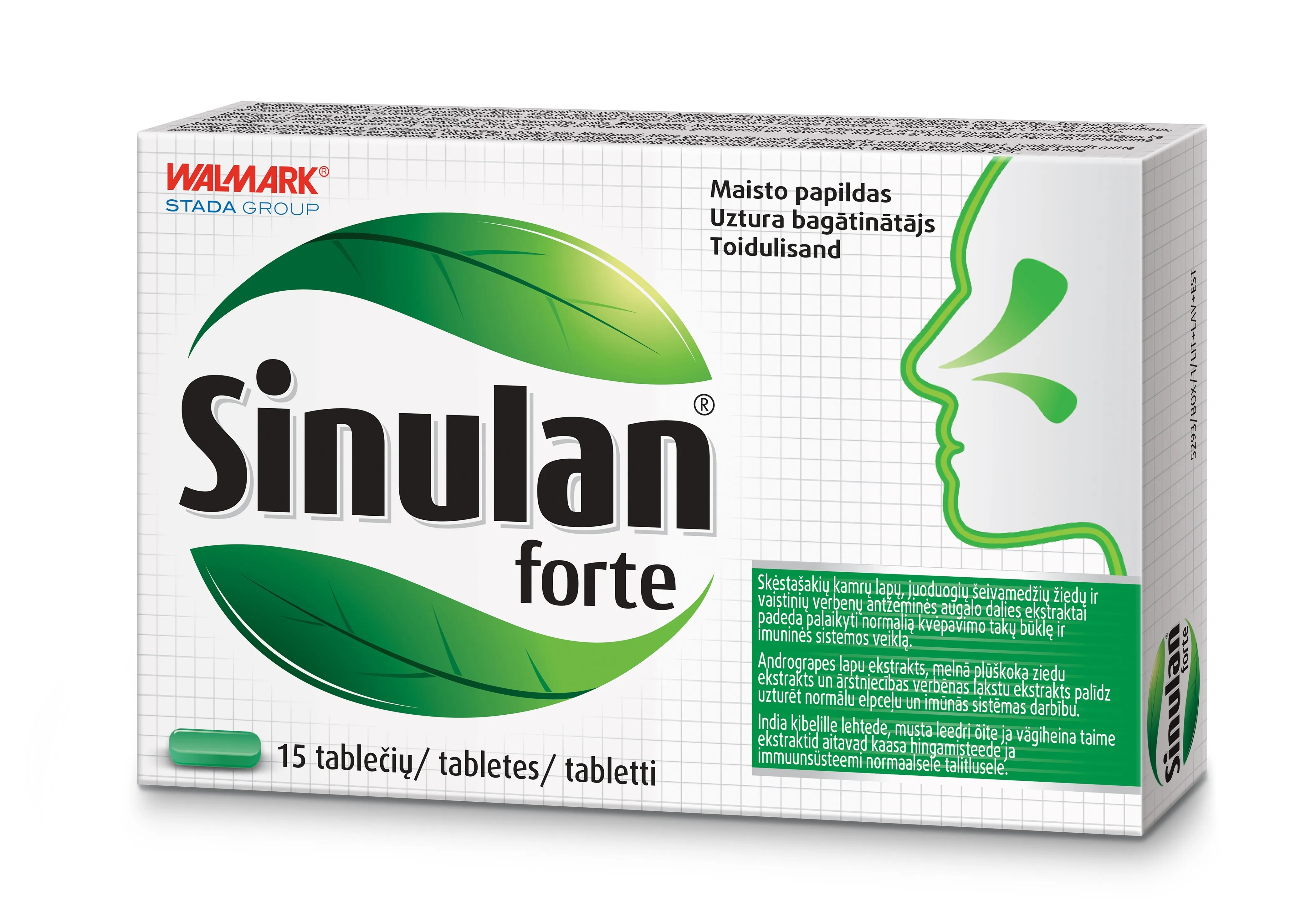 SINULAN FORTE TBL N15 - Tootepilt 2