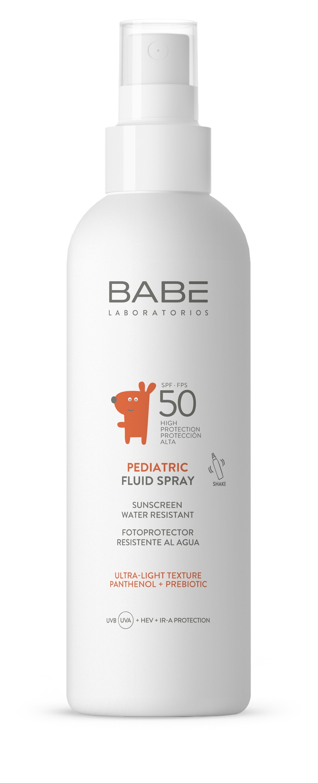 BABE PEDIATRIC PÄIKESEKAITSE FLUID SPREI SPF50 200ML - Tootepilt 3