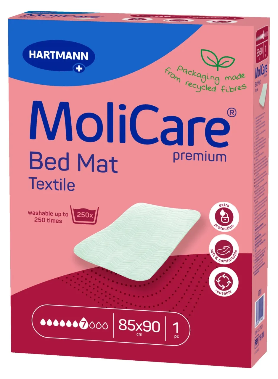 MOLICARE BED MAT TEXTILE 85X90CM N1 - Tootepilt 