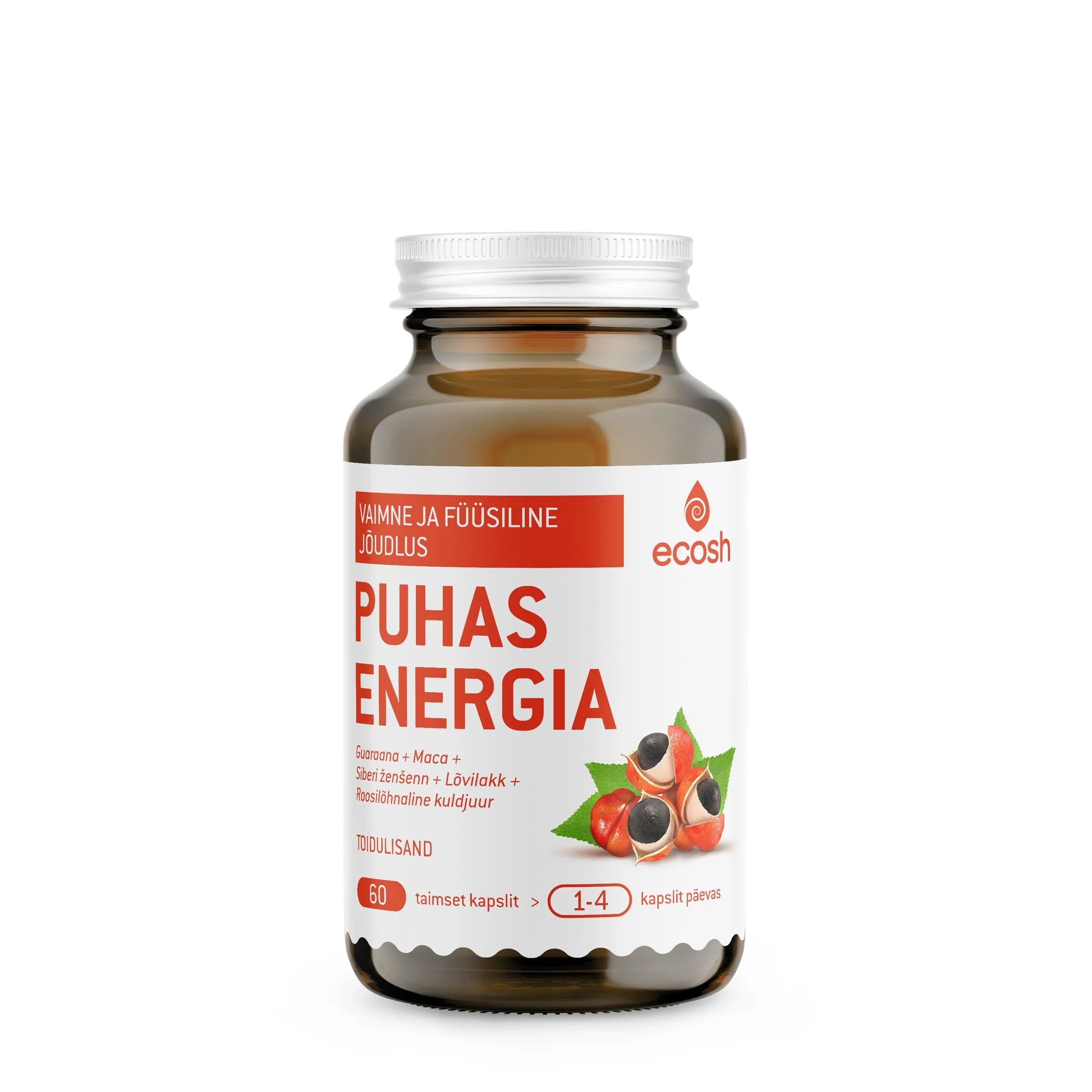 ECOSH PUHAS ENERGIA KAPSLID N60 - Tootepilt 