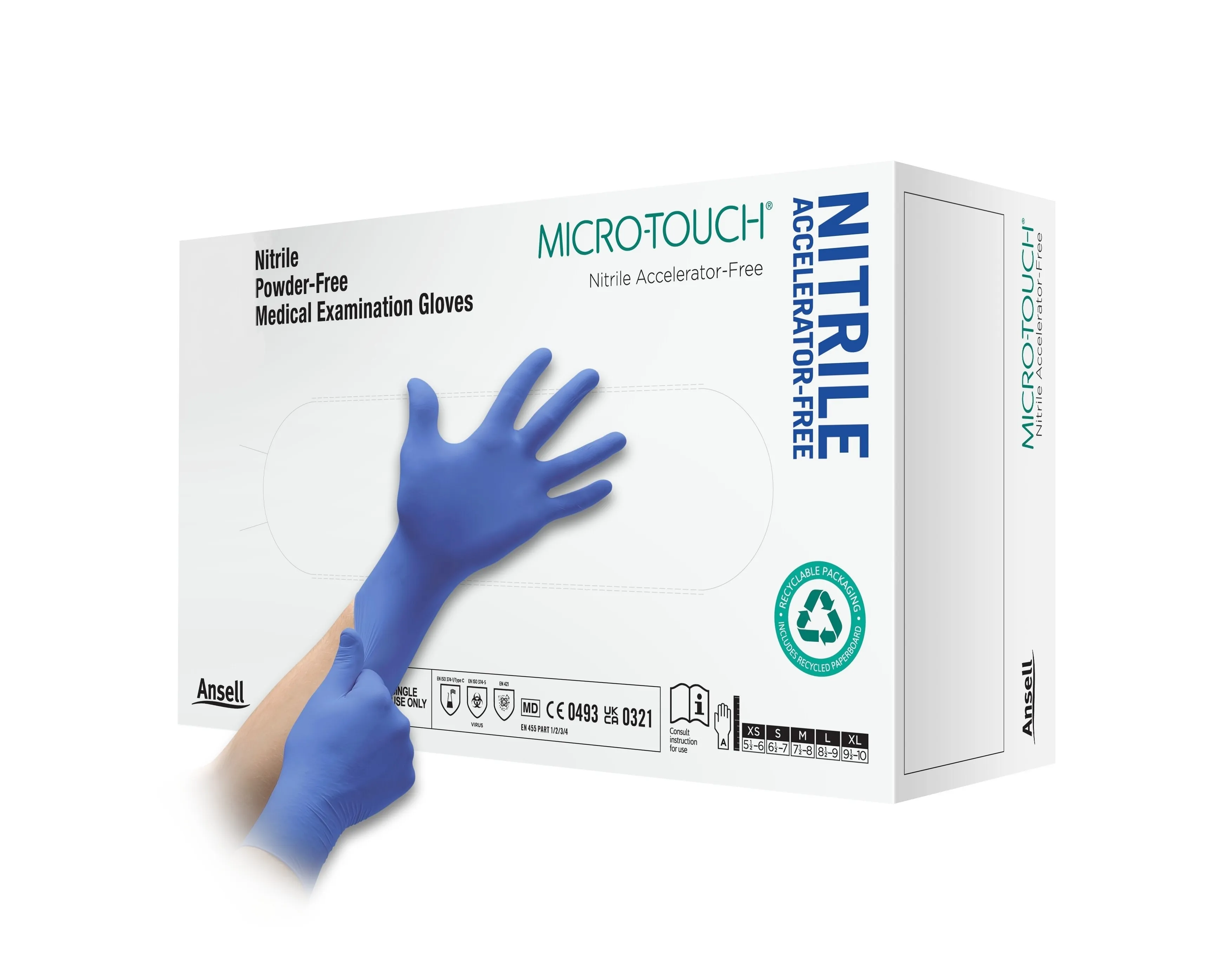 KINDAD MICRO-TOUCH NITRILE PF S N100 ACCEL.FREE PROTS - Tootepilt 