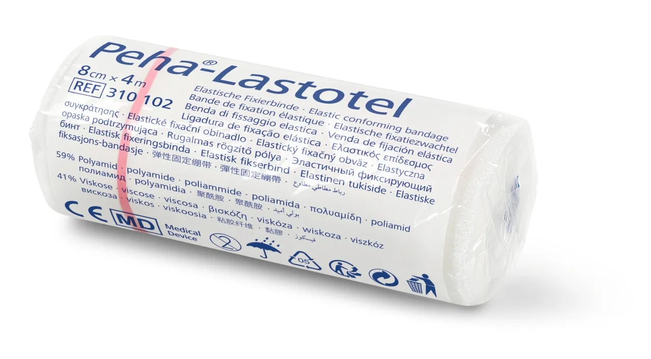 PEHA-LASTOTEL ELASTNE FIKSEERIMISSIDE 8CMX4M - Tootepilt 
