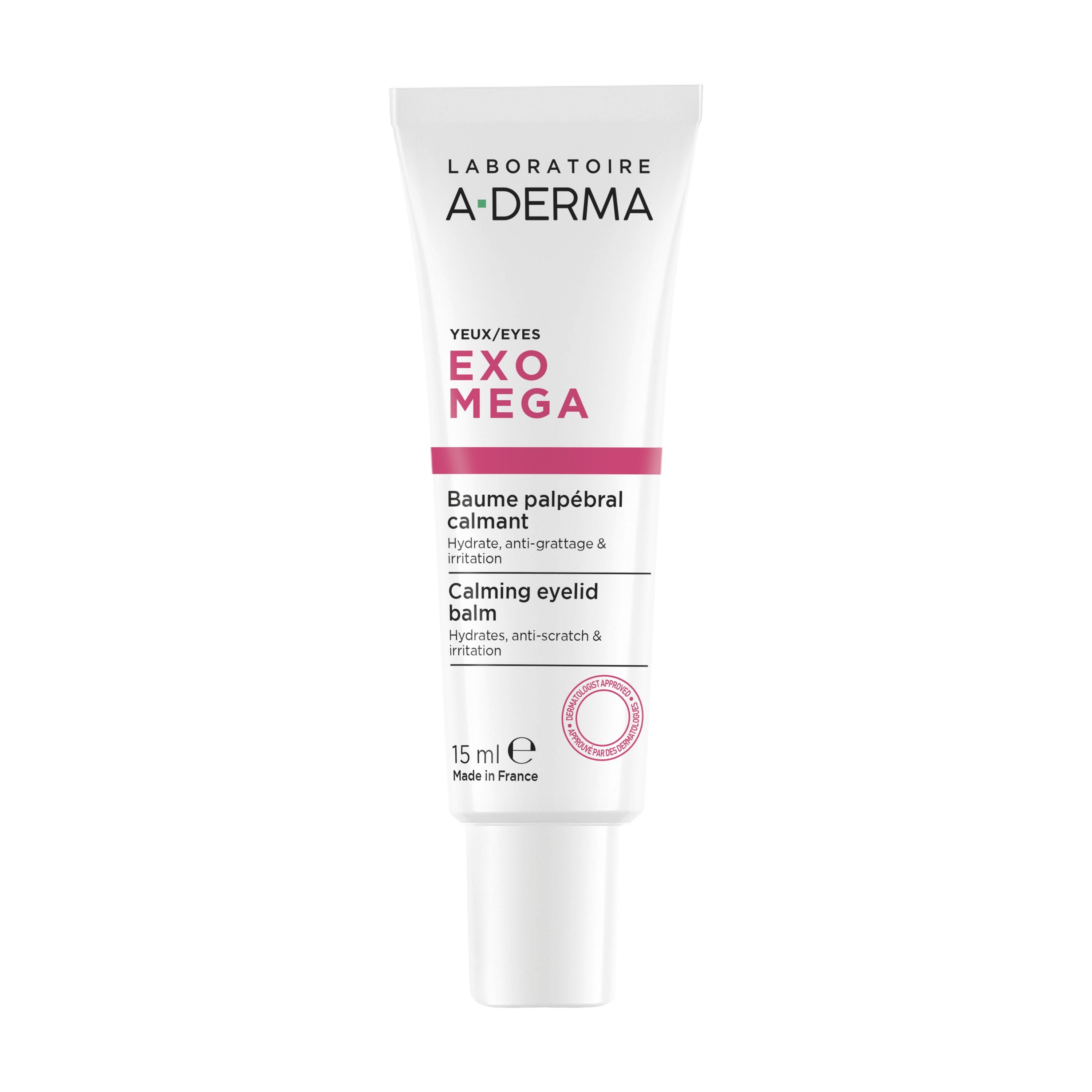 A-DERMA EXOMEGA PALSAM SILMALAUGUDELE RAHUSTAV 15ML - Tootepilt 
