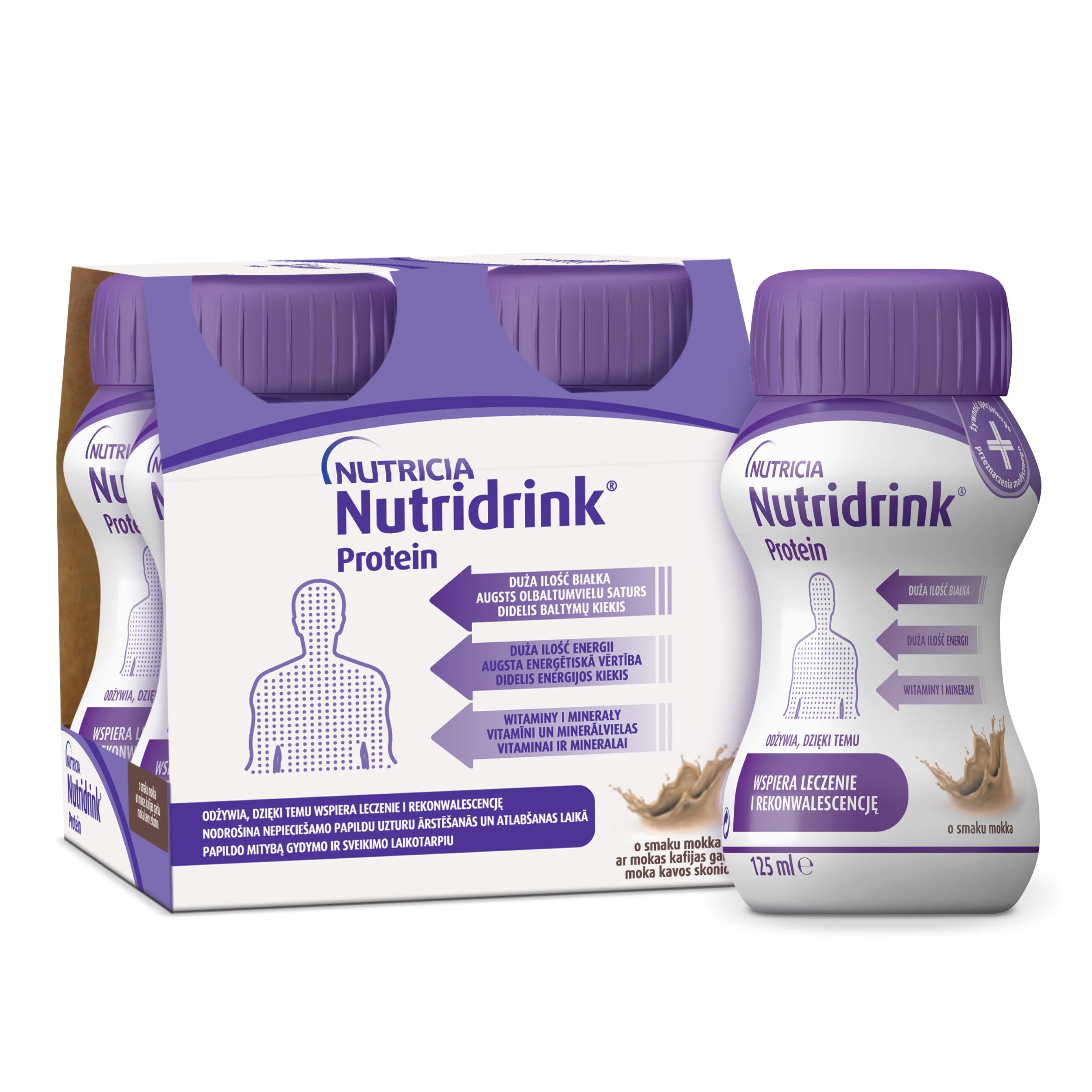 NUTRIDRINK PROTEIN MOKA-KOHVIMAITSELINE 125ML N4 - Tootepilt 