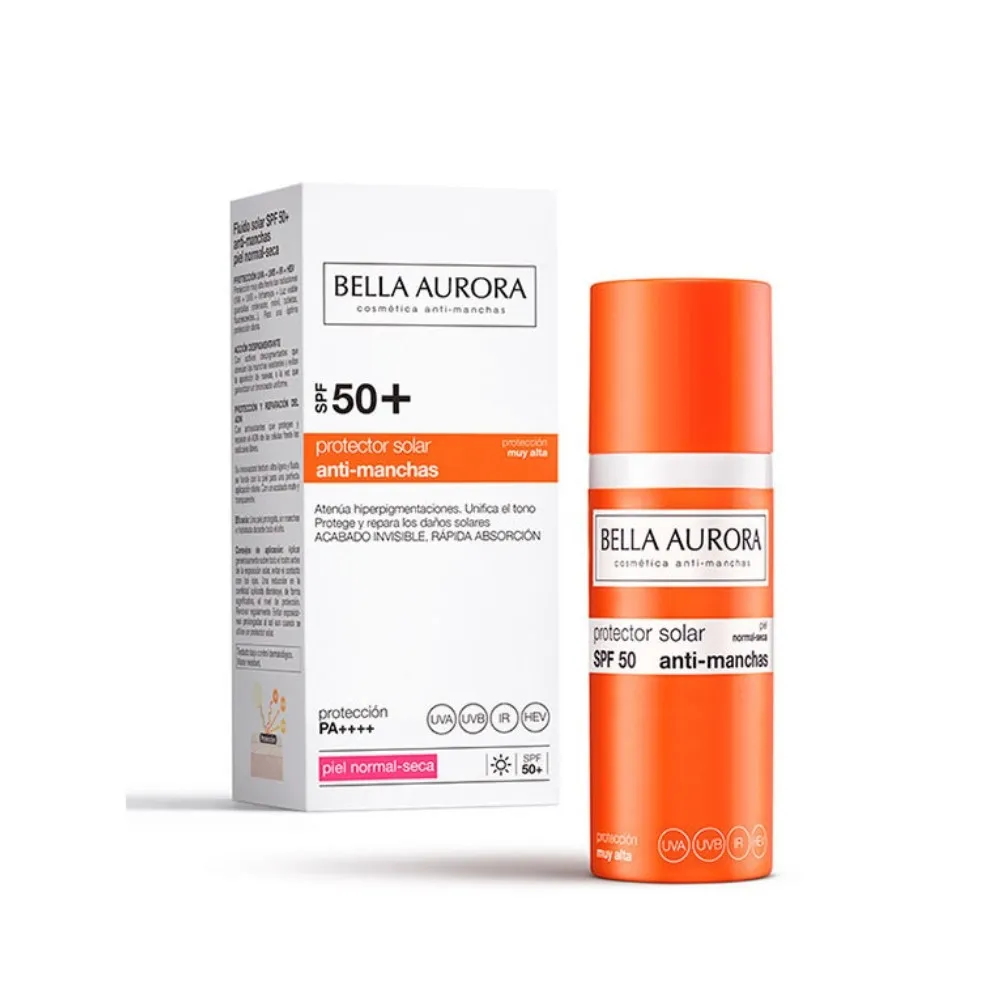 BELLA AURORA ANTI-DARK SPOTS GEEL-KREEM SPF50+ RASUNE NAHK 50ML - Tootepilt 