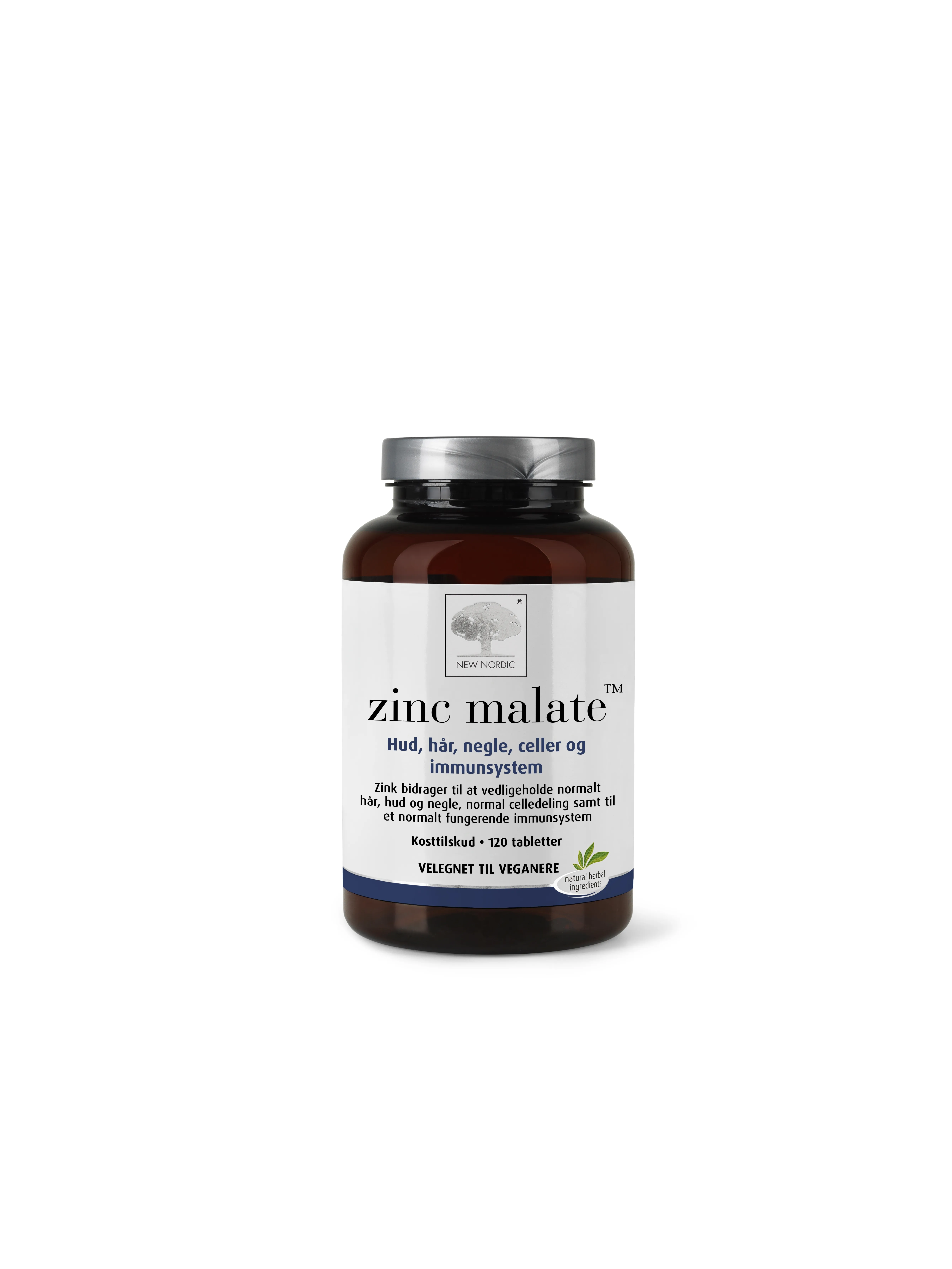 NEW NORDIC ZINC MALATE TBL N120 - Tootepilt 