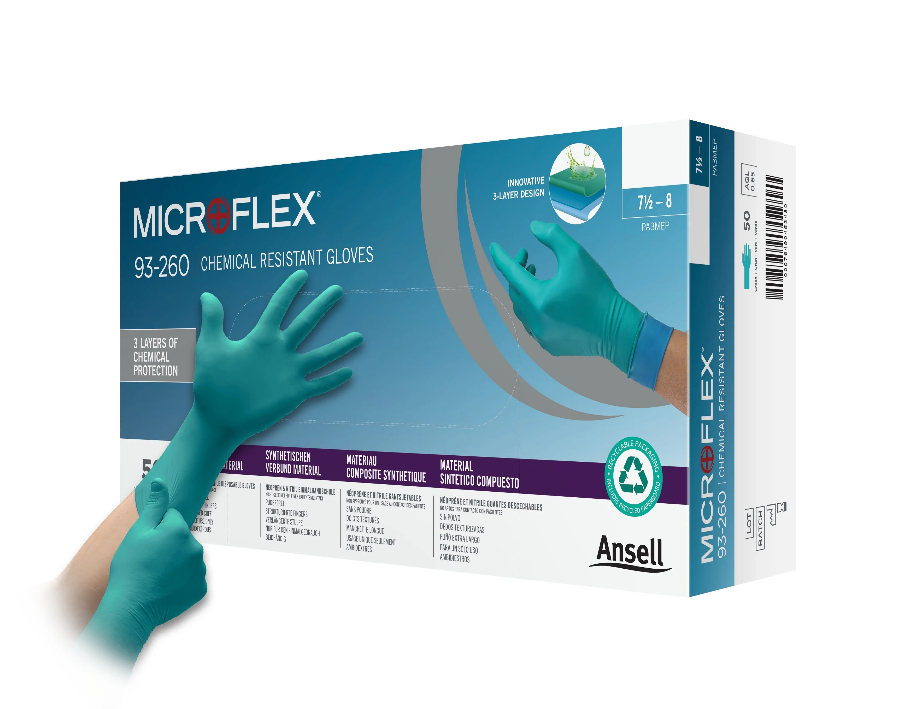 KINDAD MICROFLEX 93-260 S N50 - Tootepilt 