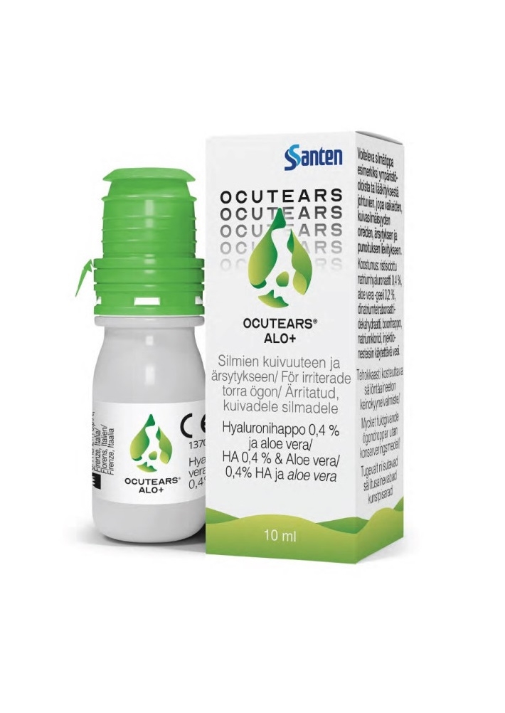 OCUTEARS ALO+ SILMATILGAD 10ML - Tootepilt 