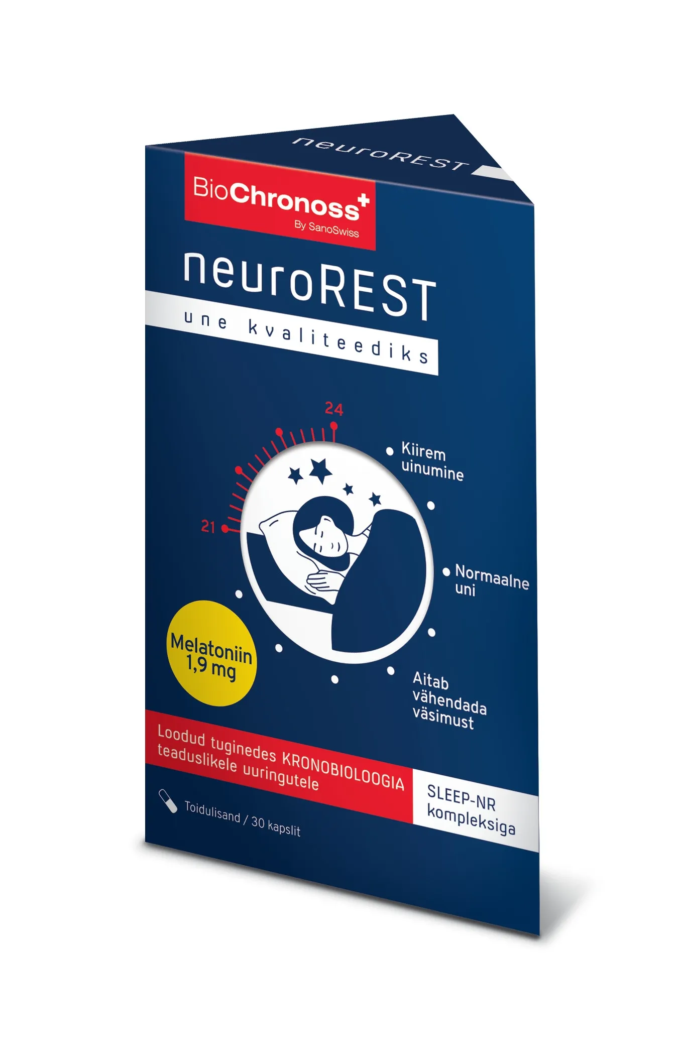 BIOCHRONOSS NEUROREST KAPSLID N30 - Tootepilt 