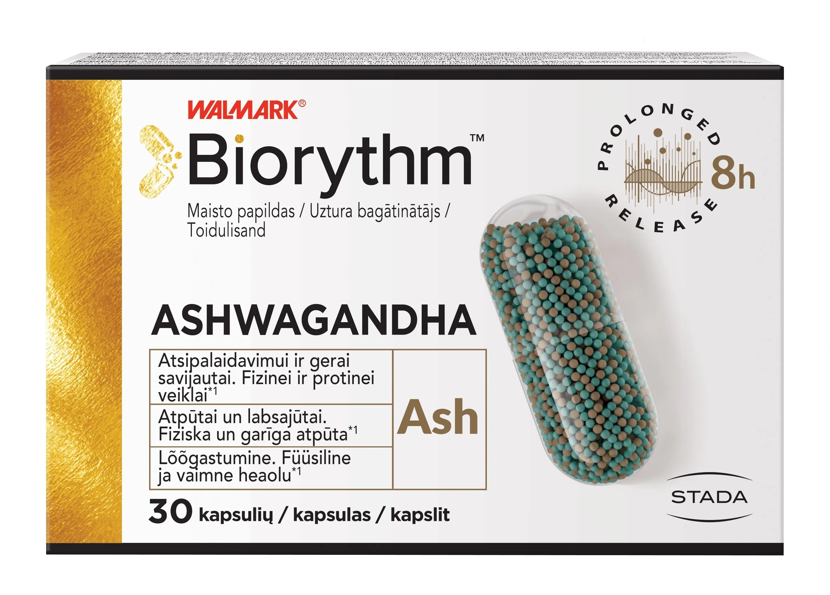 WALMARK BIORYTHM ASHWAGANDHA KAPSLID N30 - Tootepilt 4
