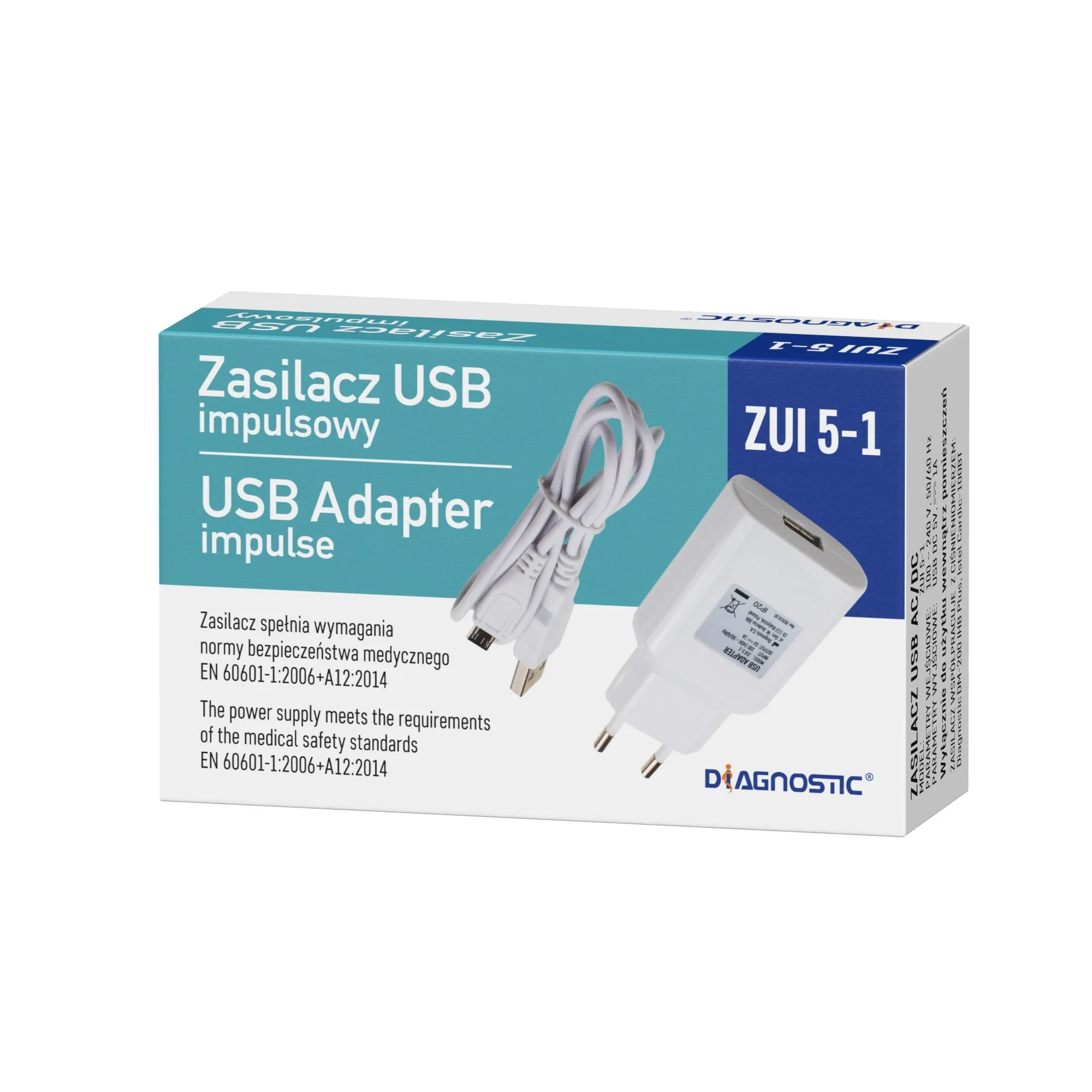 VERERÕHUAPARAADI DIAGNOSTIC VOOLUADAPTER ZUI 5-1 (DM200) - Tootepilt 