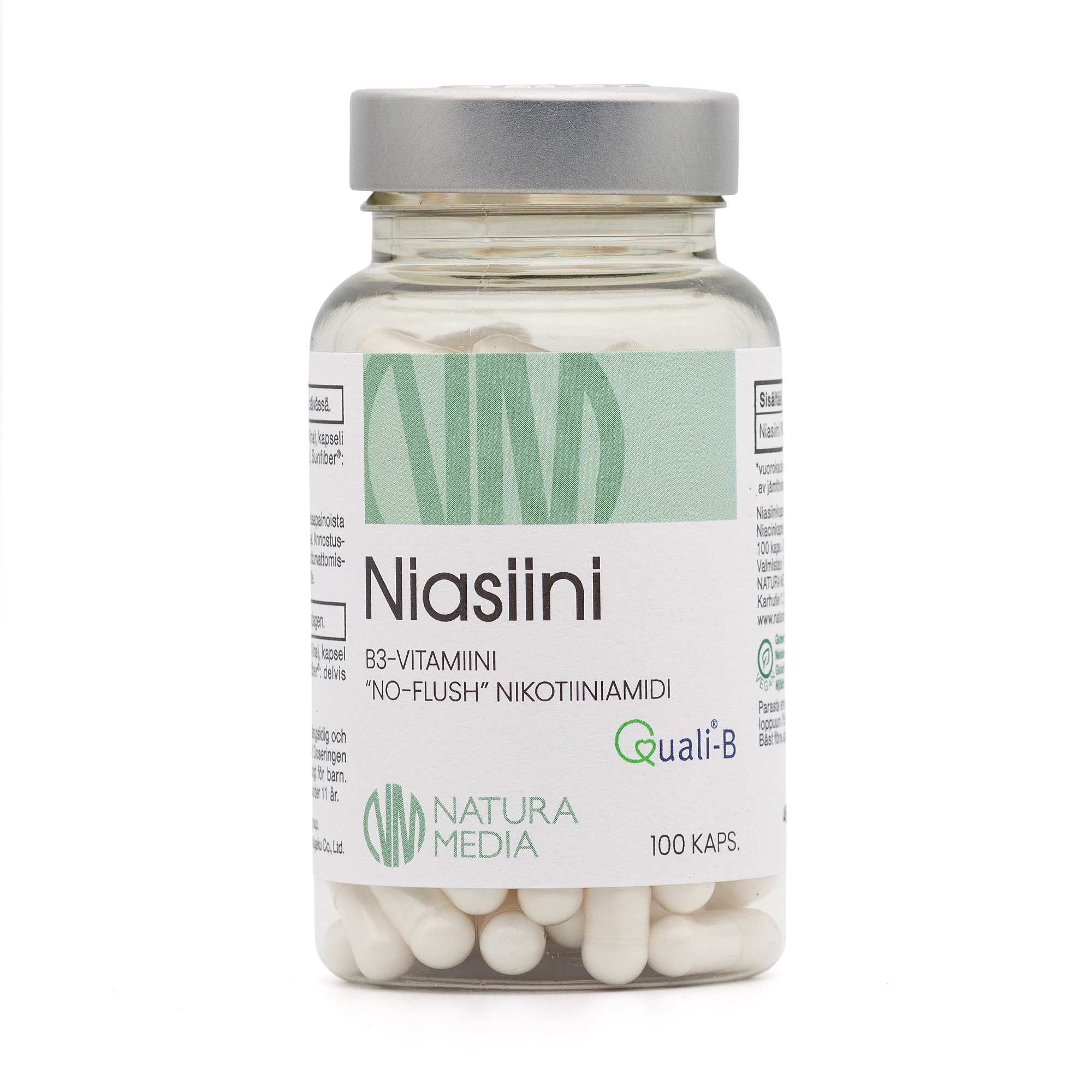 B3 NIKOTIINAMIID KAPSLID 250MG N100 - Tootepilt 