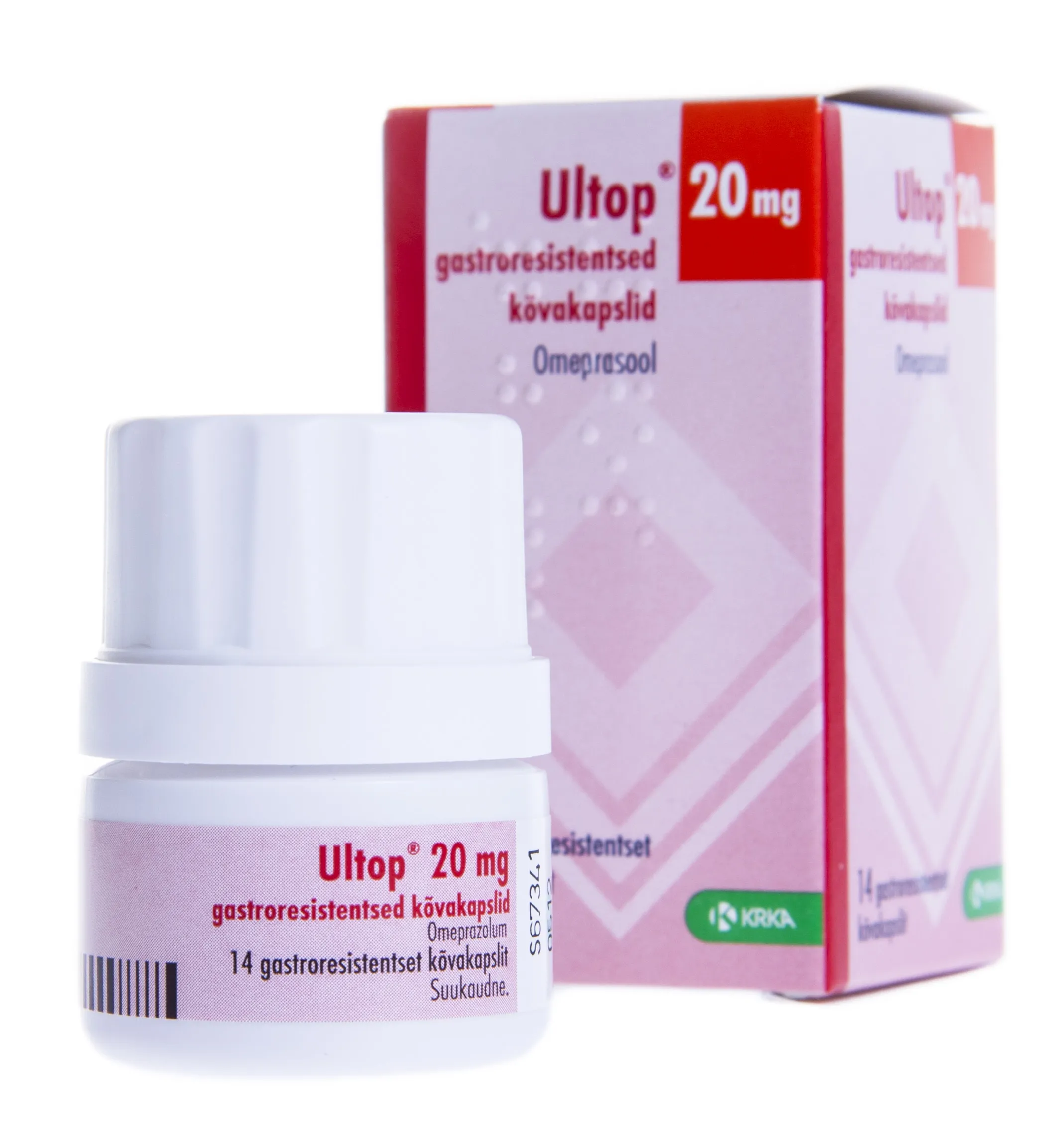 ULTOP GASTRORESIST CAPS 20MG N14 - Tootepilt 