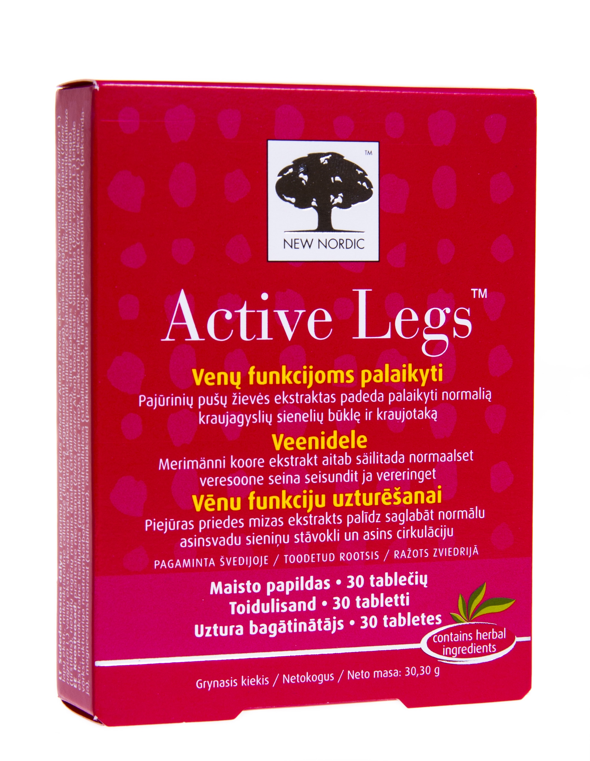 NEW NORDIC ACTIVE LEGS TBL N30 - Tootepilt 