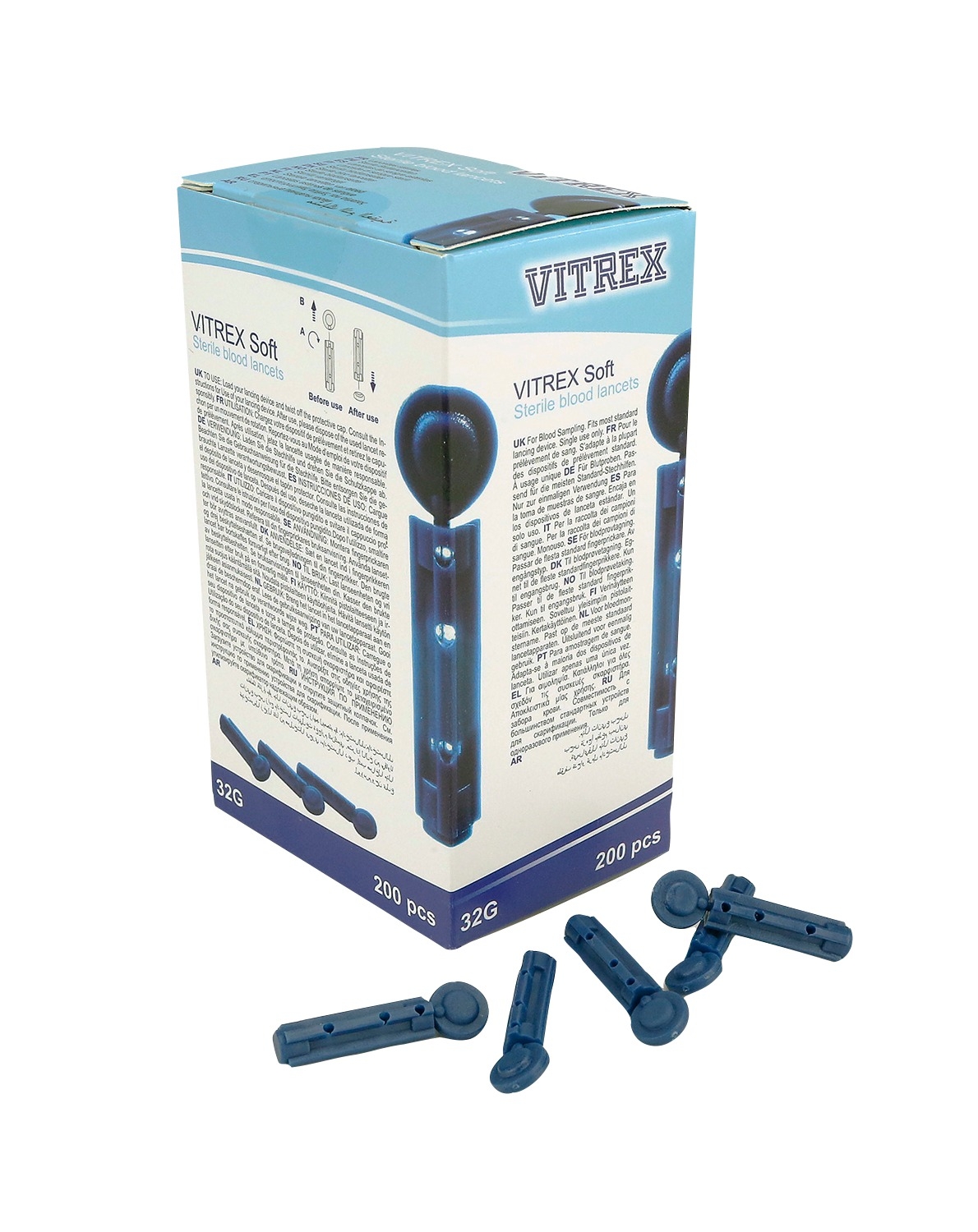 VITREX SOFT 32G LANTSETID STERIILSED N200 - Tootepilt 