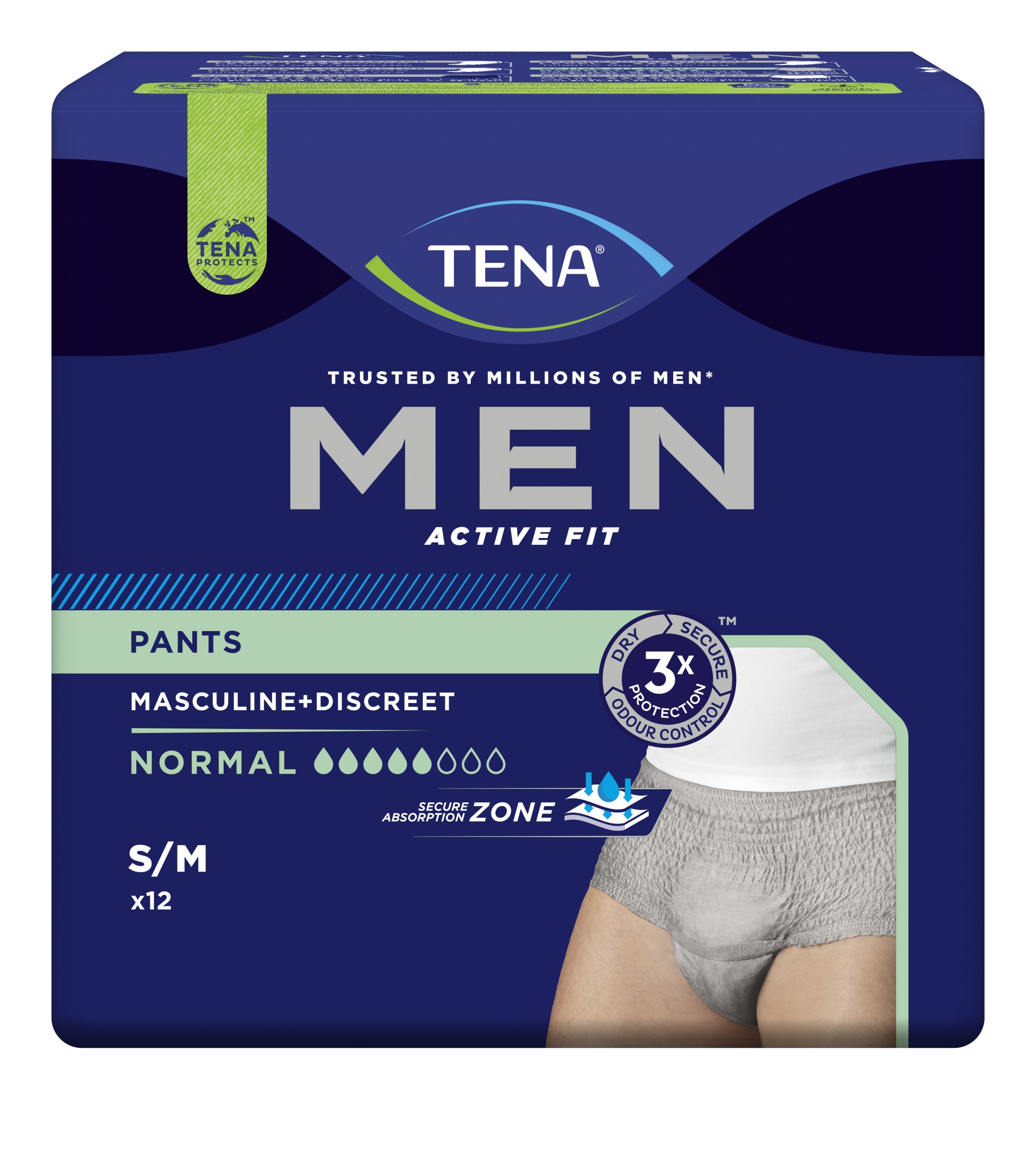 TENA MEN PANTS NORMAL S/M N12 - Tootepilt 