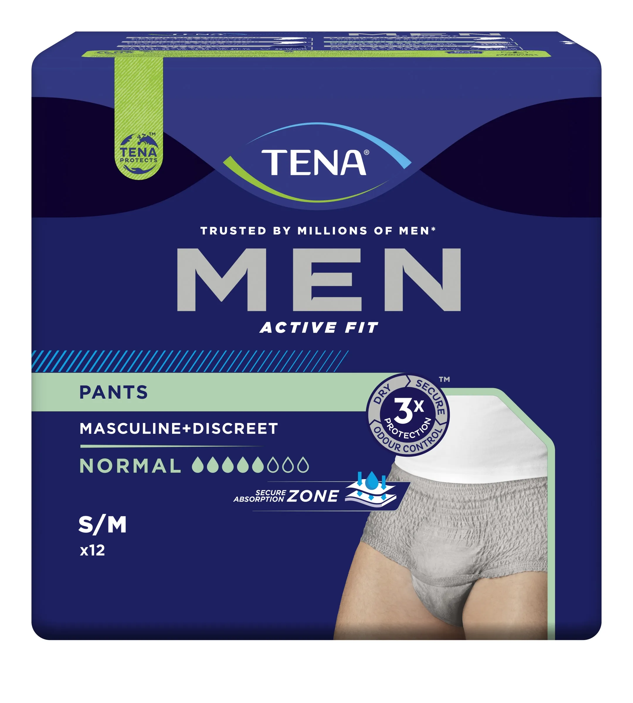 TENA MEN PANTS NORMAL S/M N12 - Tootepilt 