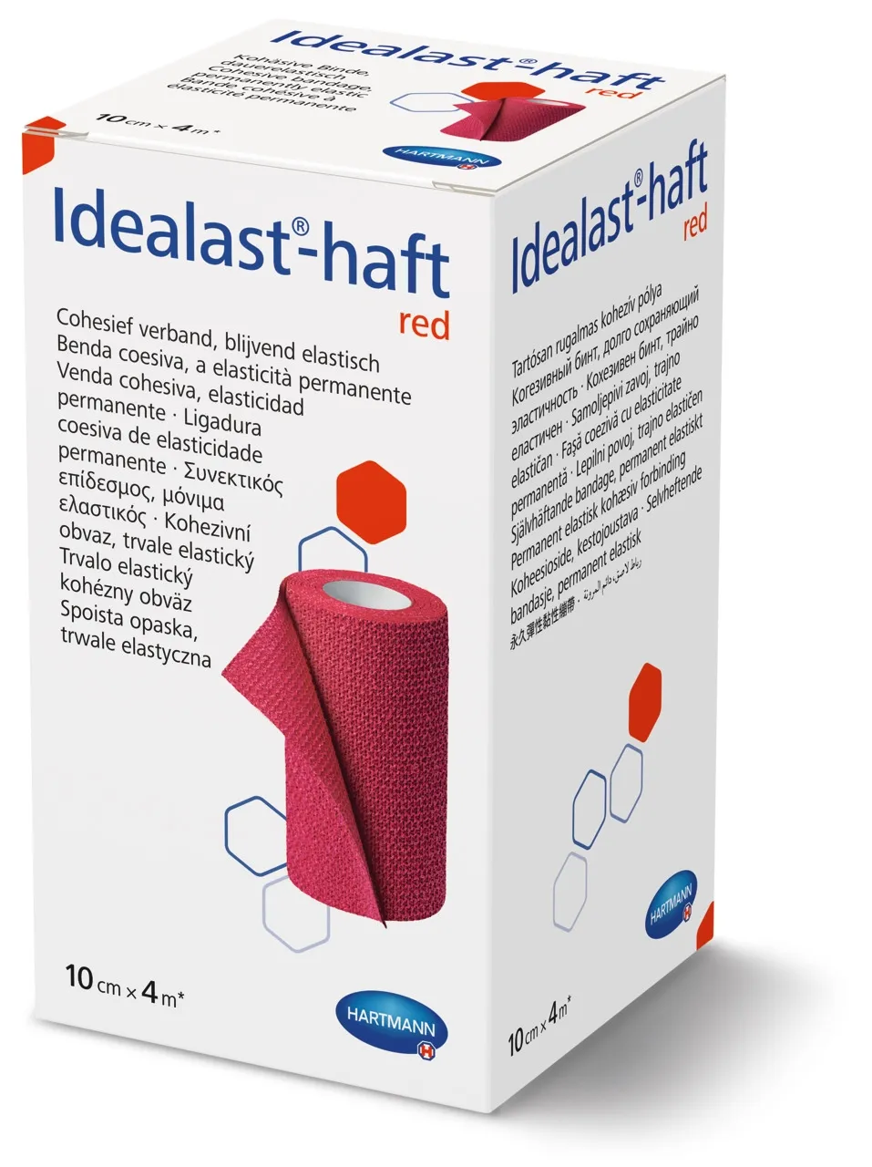 ELASTIKSIDE IDEALAST- HAFT RED (PUNANE) 10CMX4M - Tootepilt 